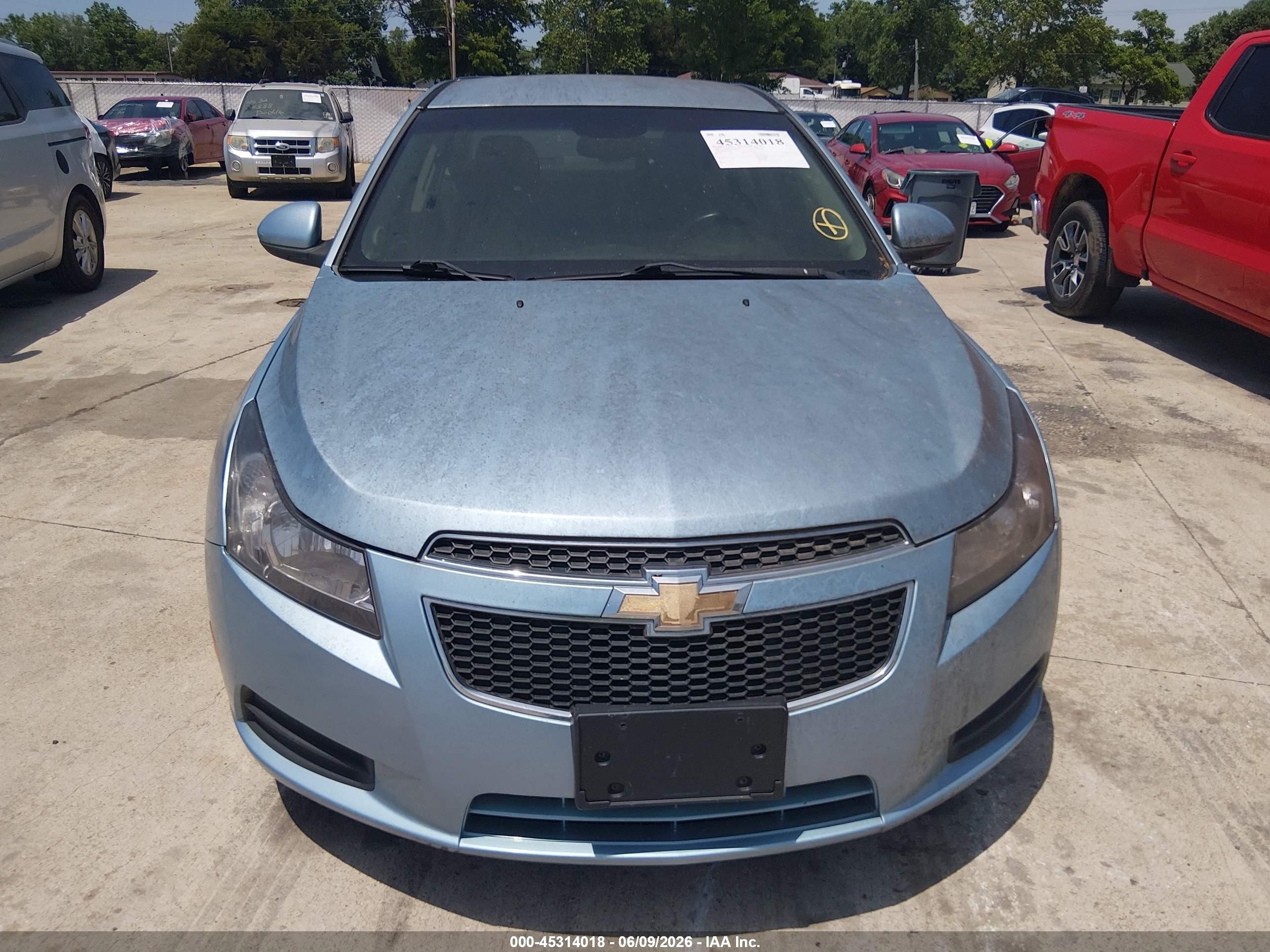 2012 Chevrolet Cruze Eco Синий vin: 1G1PK5SC7C7103367