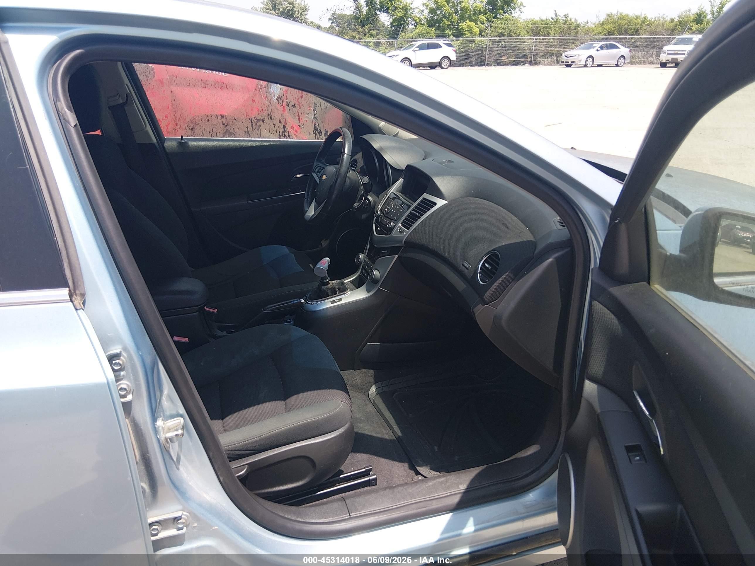 2012 Chevrolet Cruze Eco Синий vin: 1G1PK5SC7C7103367