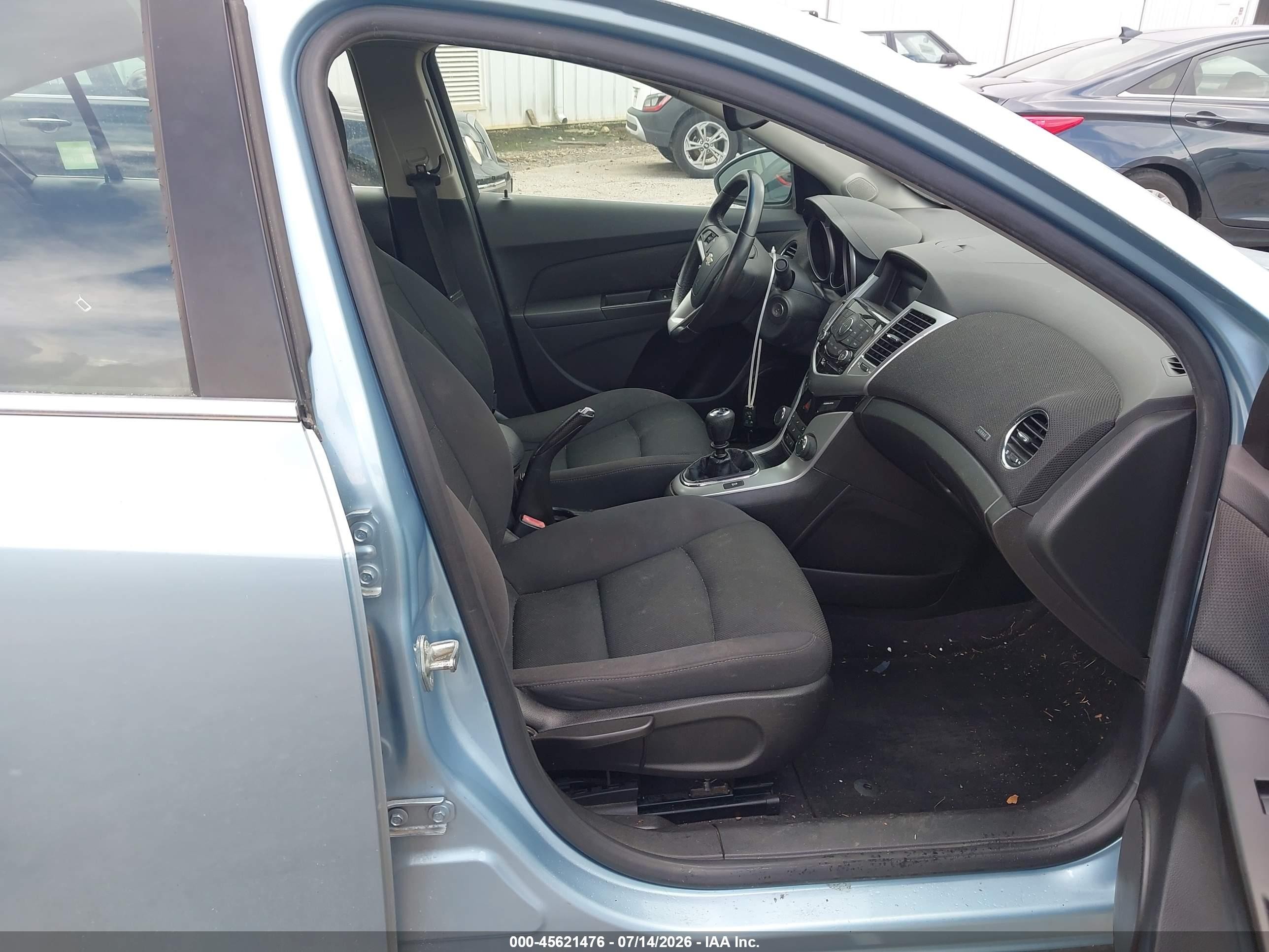 2012 Chevrolet Cruze Eco Синий vin: 1G1PK5SC7C7261949