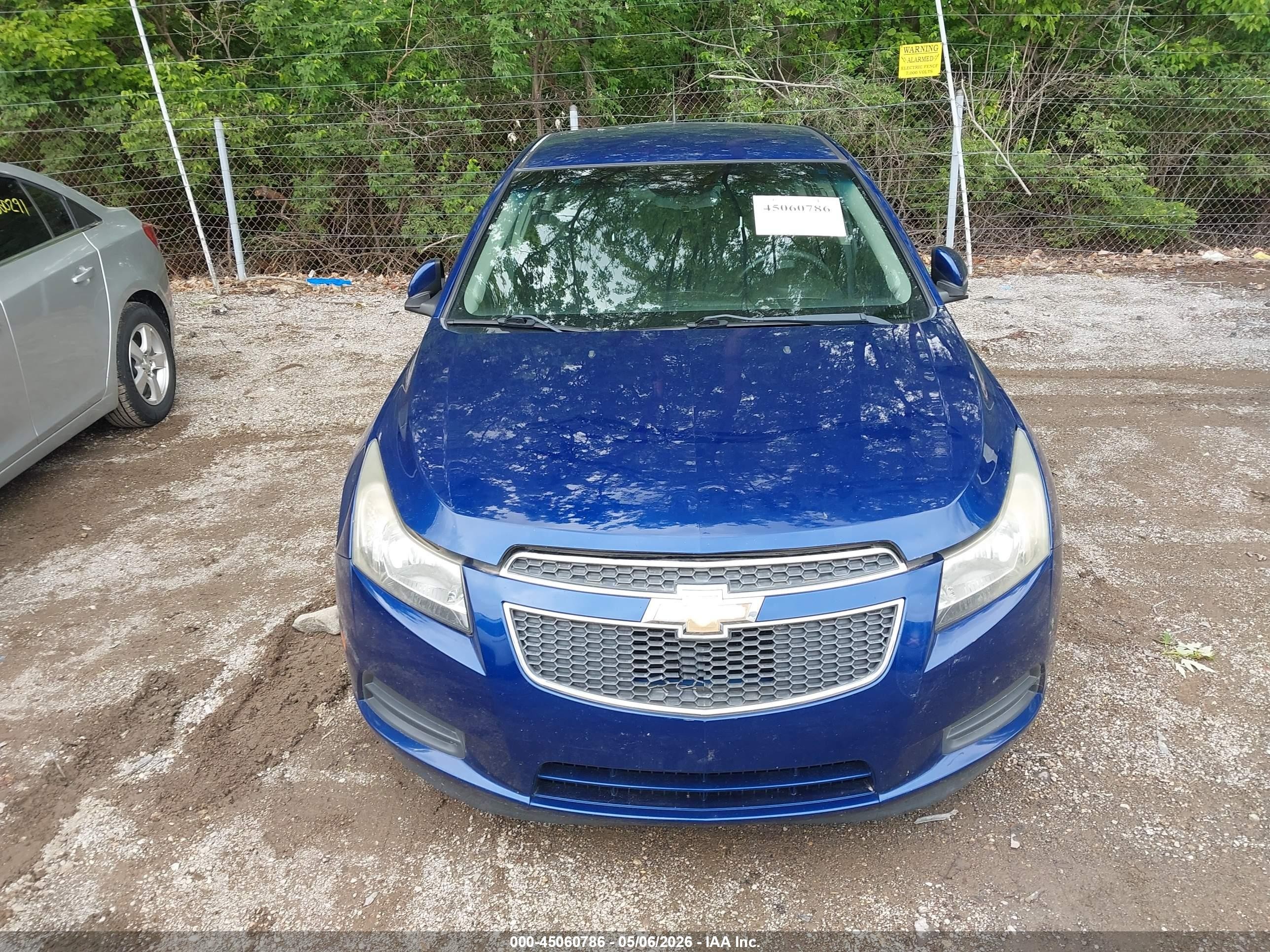 2012 Chevrolet Cruze Eco Синий vin: 1G1PK5SC7C7295180