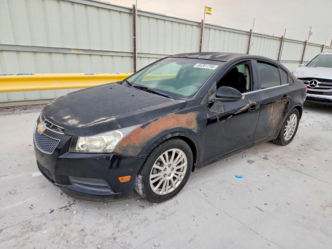 2012 Chevrolet Cruze Eco Black vin: 1G1PK5SC8C7252029