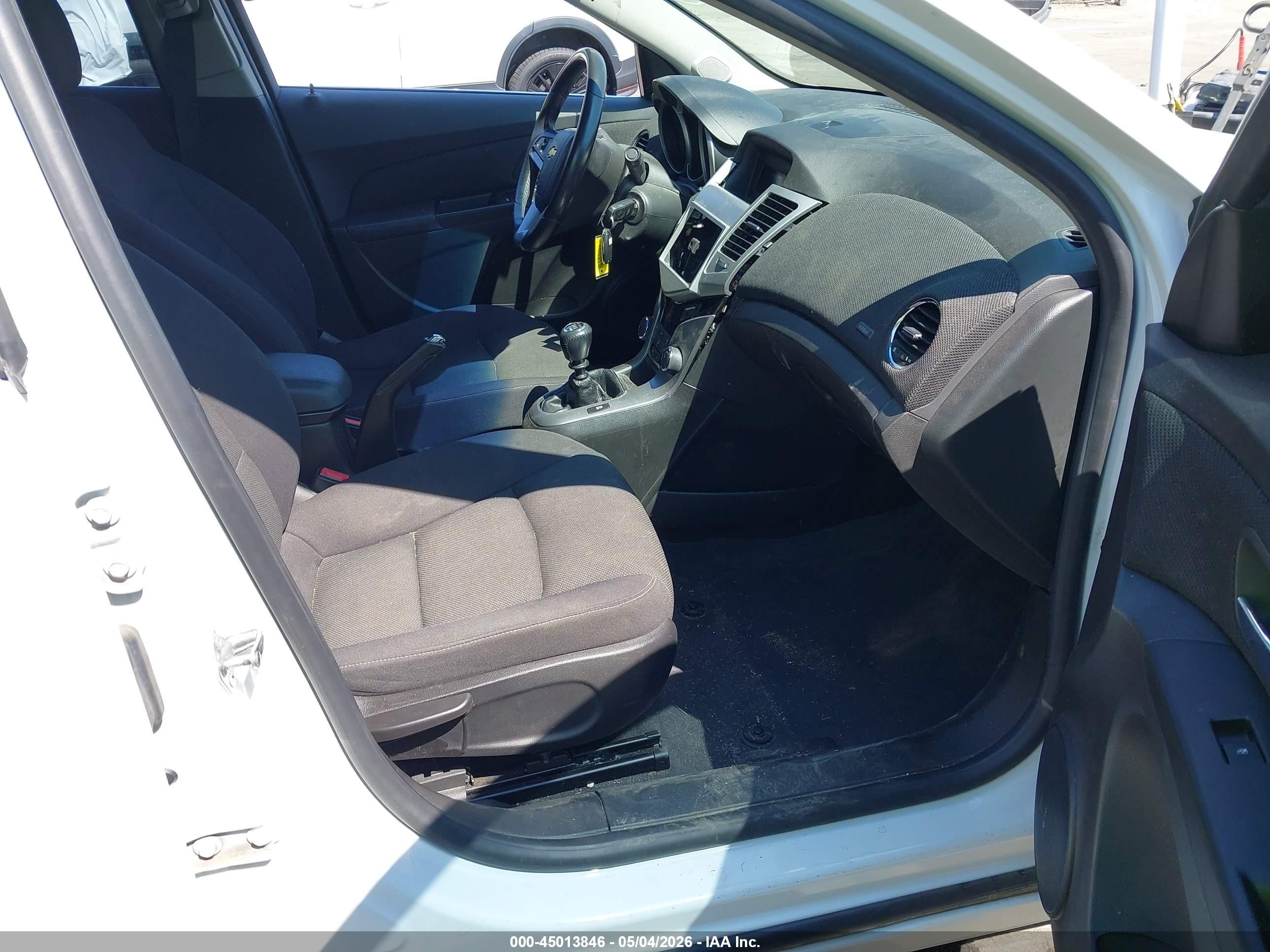 2012 Chevrolet Cruze Eco Белый vin: 1G1PK5SC8C7298931