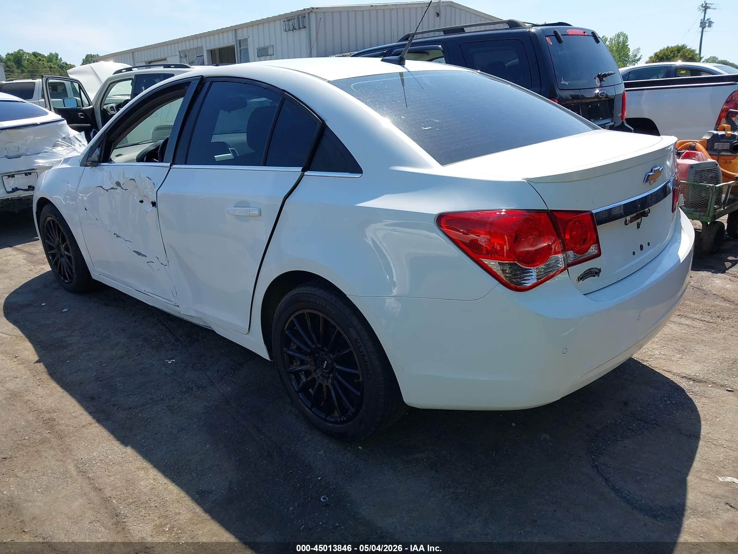 2012 Chevrolet Cruze Eco Белый vin: 1G1PK5SC8C7298931