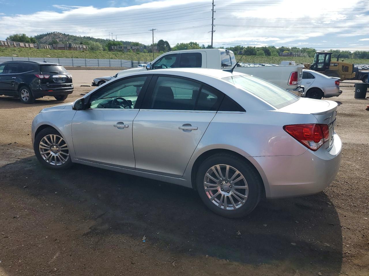 2012 Chevrolet Cruze Eco Silver vin: 1G1PK5SC8C7340434