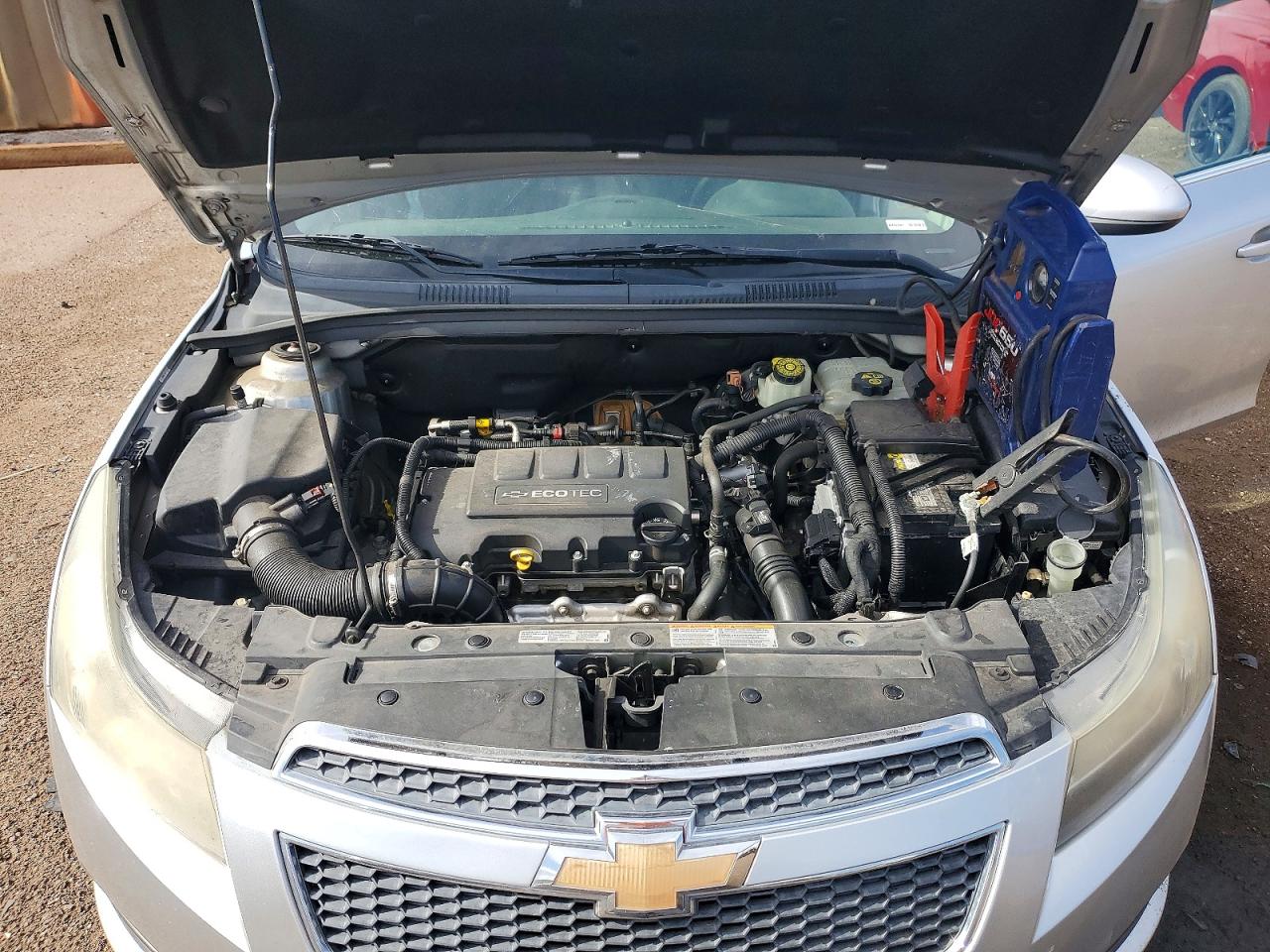 2012 Chevrolet Cruze Eco Silver vin: 1G1PK5SC8C7340434