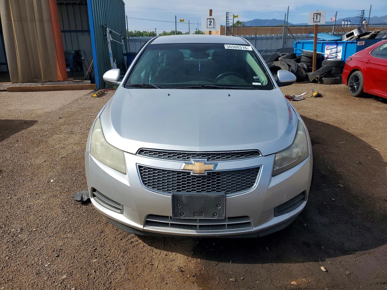 2012 Chevrolet Cruze Eco Silver vin: 1G1PK5SC8C7340434