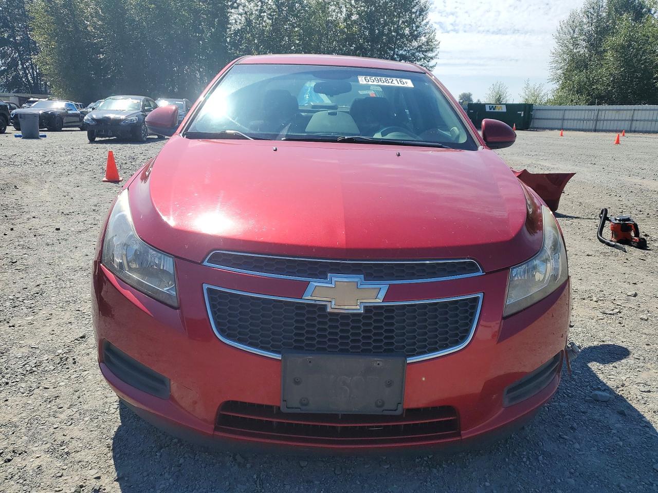 2012 Chevrolet Cruze Eco Red vin: 1G1PK5SC9C7154899