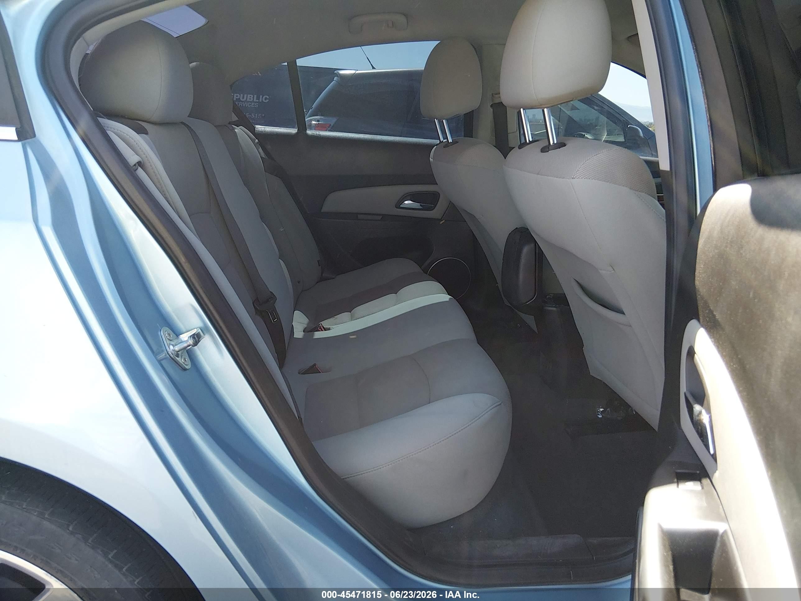2012 Chevrolet Cruze Eco Бирюзовый vin: 1G1PK5SCXC7173963