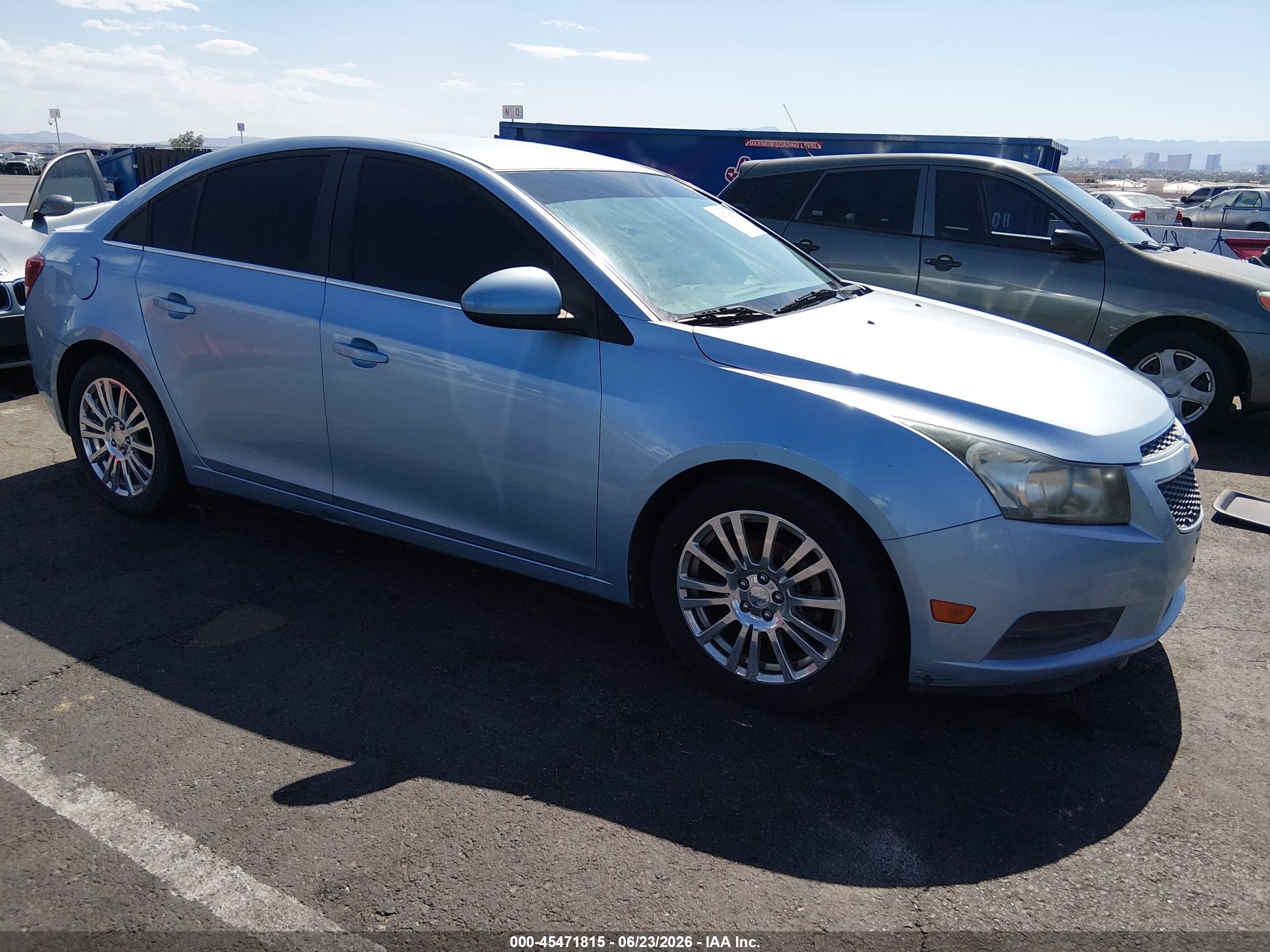 2012 Chevrolet Cruze Eco Бирюзовый vin: 1G1PK5SCXC7173963