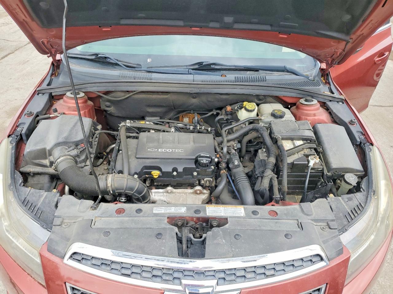 2012 Chevrolet Cruze Eco Brown vin: 1G1PK5SCXC7318726