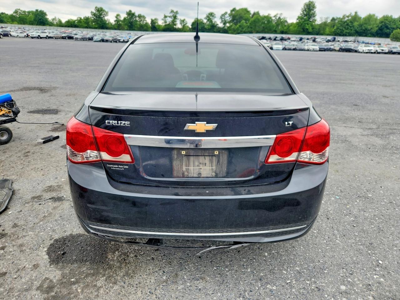 2012 Chevrolet Cruze Lt Black vin: 1G1PL5SC6C7196895
