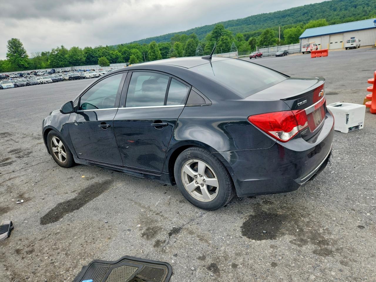 2012 Chevrolet Cruze Lt Black vin: 1G1PL5SC6C7196895