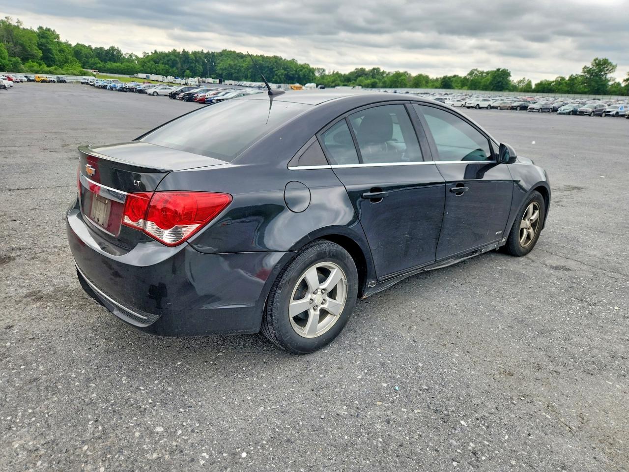 2012 Chevrolet Cruze Lt Black vin: 1G1PL5SC6C7196895