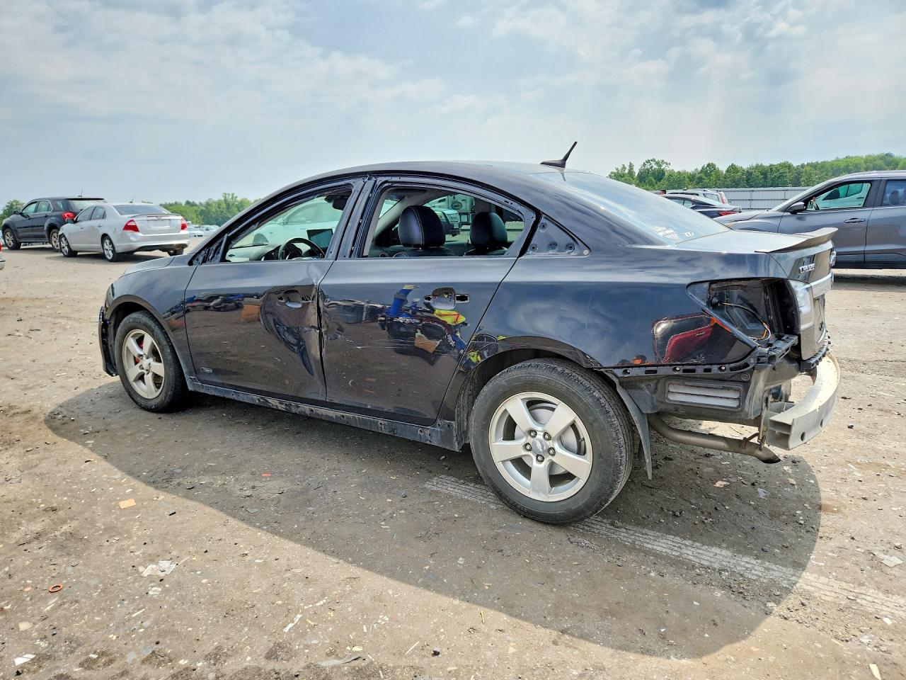 2012 Chevrolet Cruze Lt Черный vin: 1G1PL5SC9C7261125