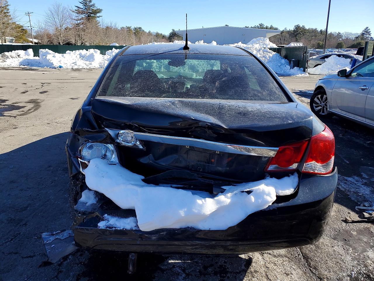 2012 Chevrolet Cruze Lt Black vin: 1G1PL5SC9C7312932