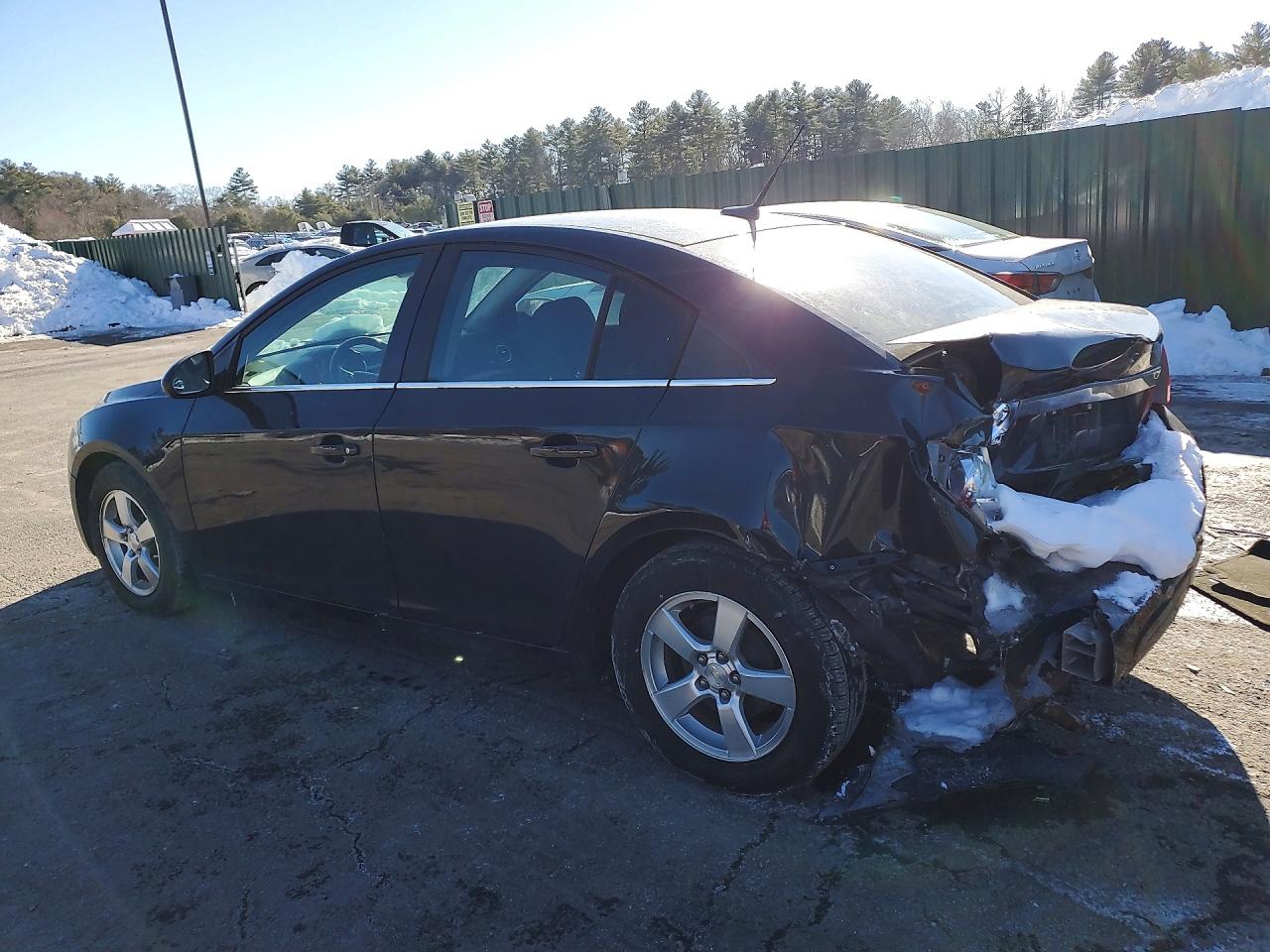 2012 Chevrolet Cruze Lt Black vin: 1G1PL5SC9C7312932