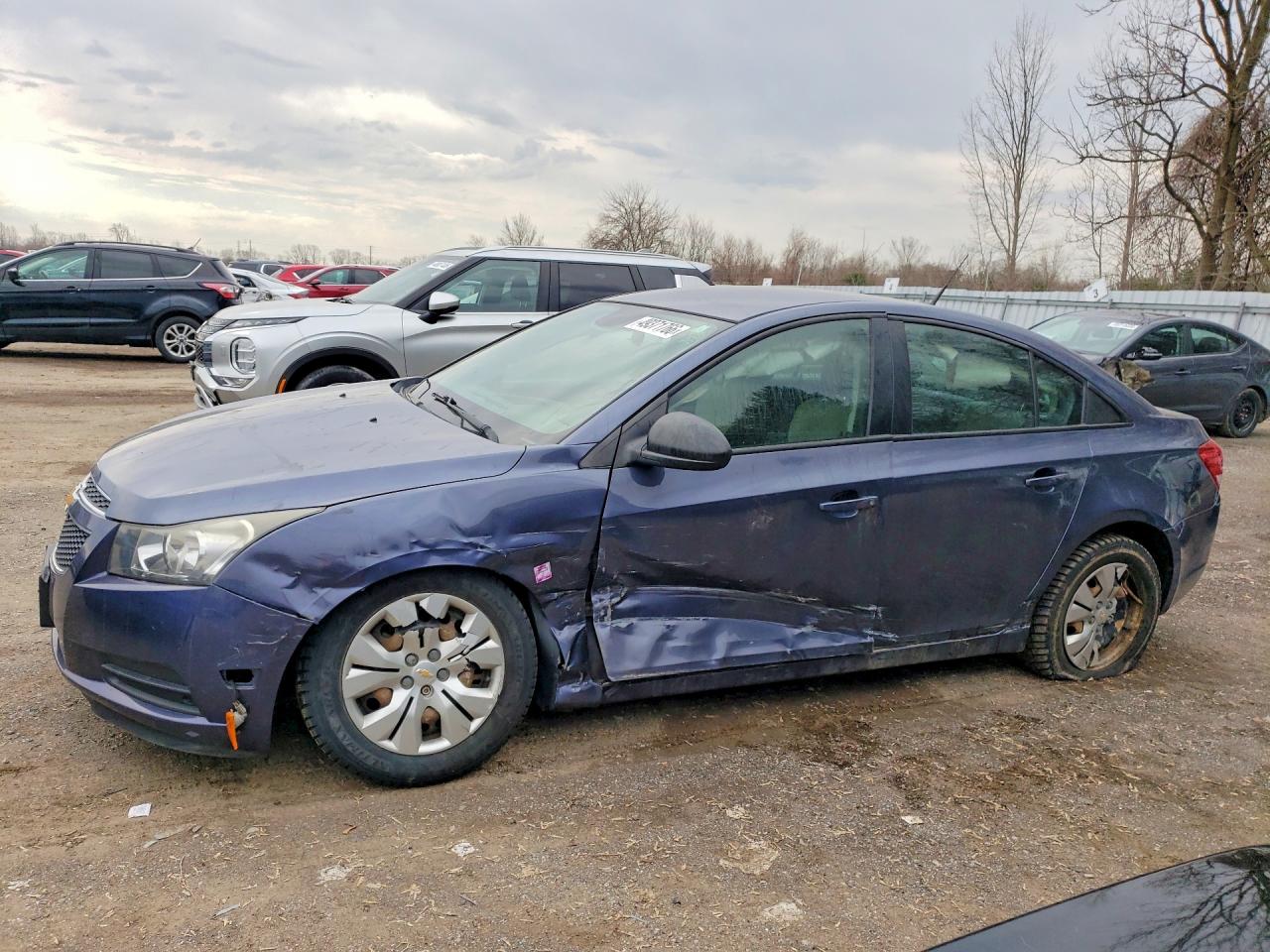 2013 Chevrolet Cruze Ls Blue vin: 1G1PL5SH5D7236221