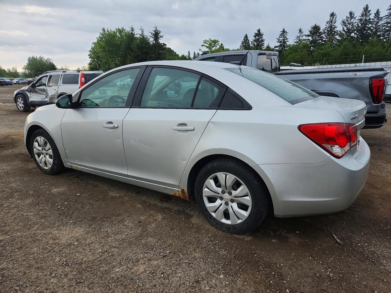 2013 Chevrolet Cruze Ls Silver vin: 1G1PL5SHXD7298097