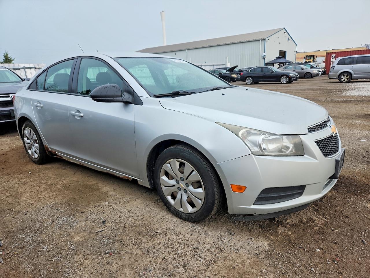 2013 Chevrolet Cruze Ls Silver vin: 1G1PL5SHXD7298097