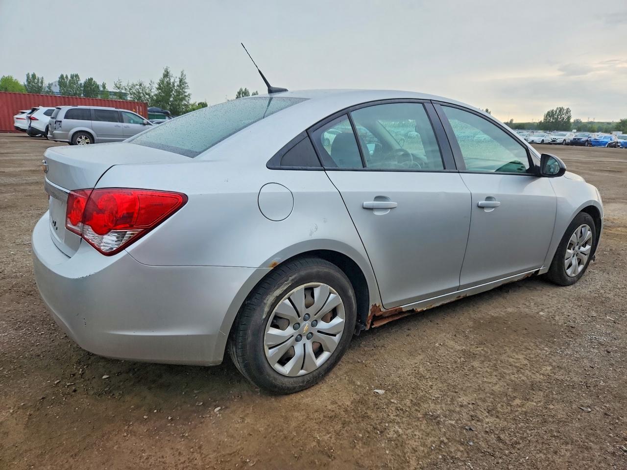 2013 Chevrolet Cruze Ls Silver vin: 1G1PL5SHXD7298097