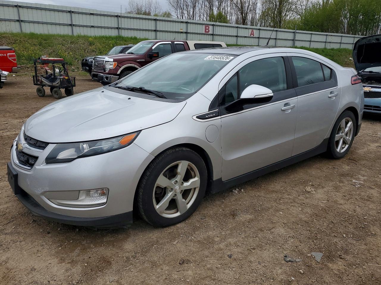 2012 Chevrolet Volt Silver vin: 1G1RA6E40CU110457