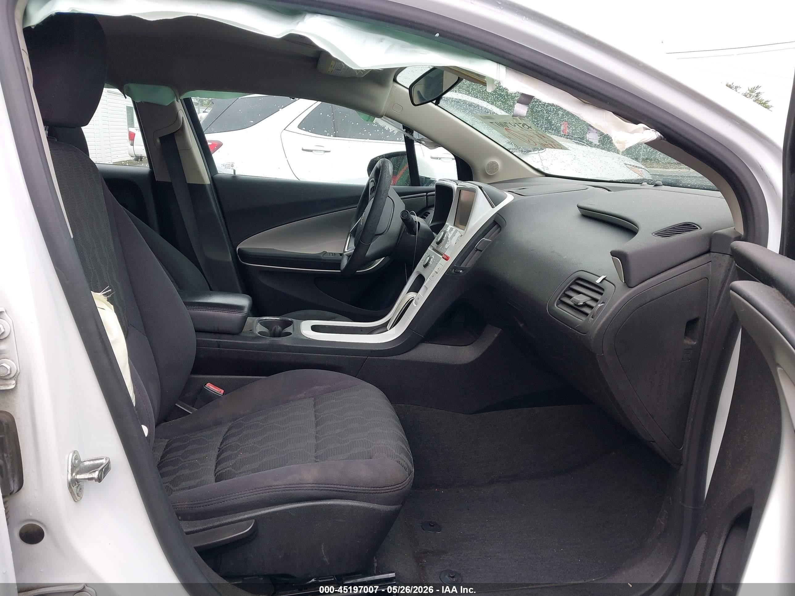 2013 Chevrolet Volt   Белый vin: 1G1RA6E40DU126501