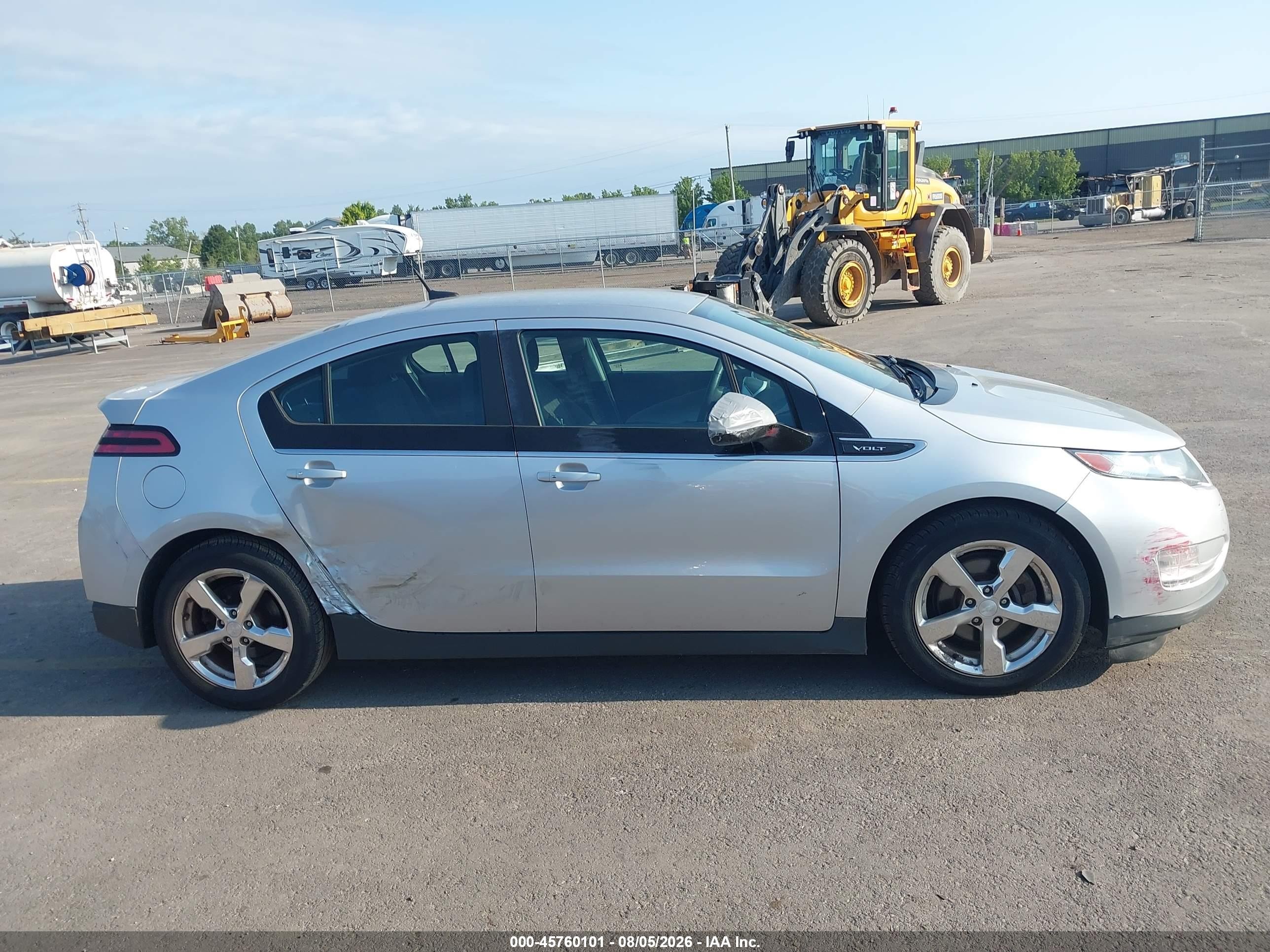 2013 Chevrolet Volt Silver vin: 1G1RA6E40DU143783