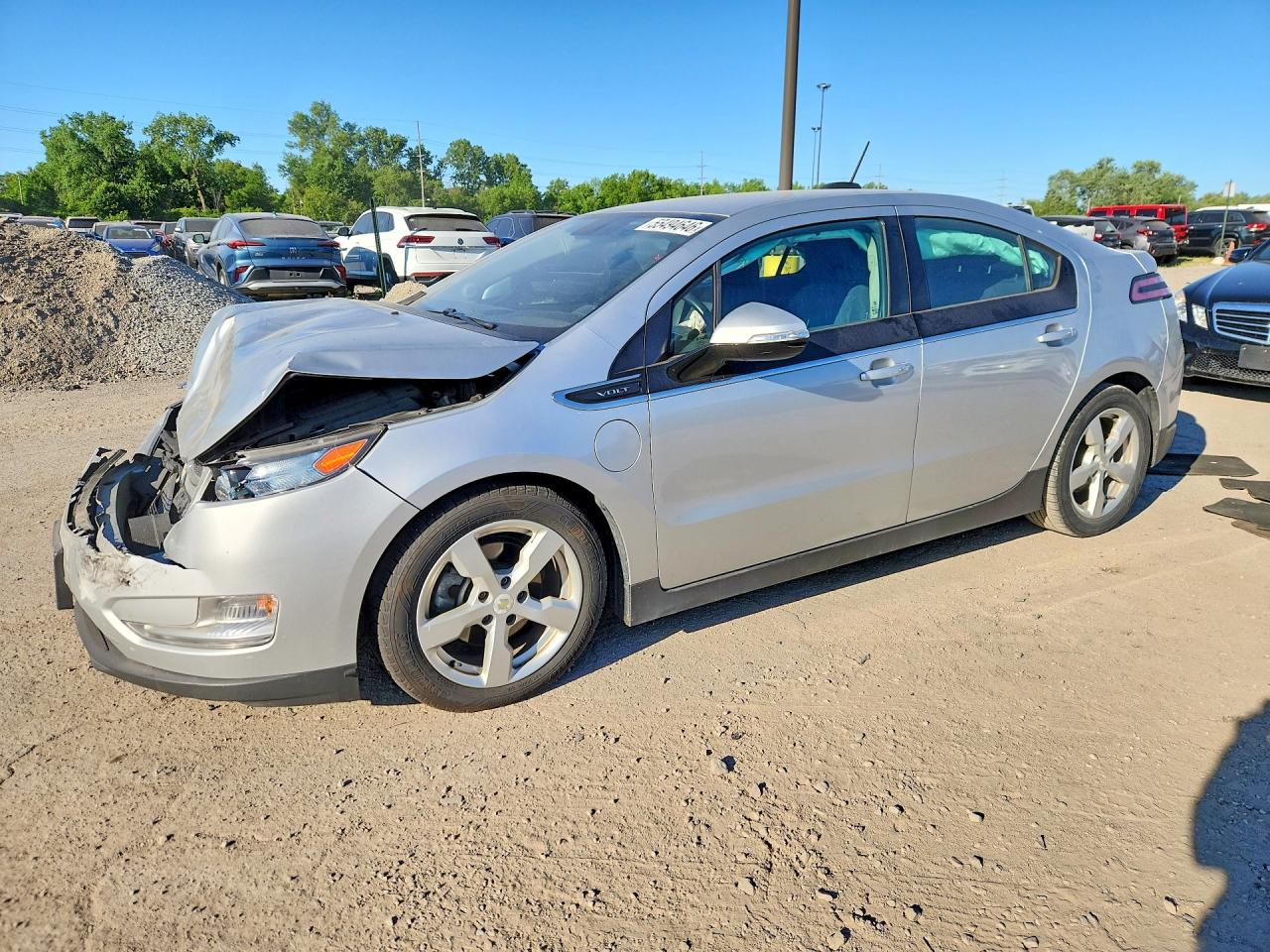 2015 Chevrolet Volt Silver vin: 1G1RA6E40FU106395