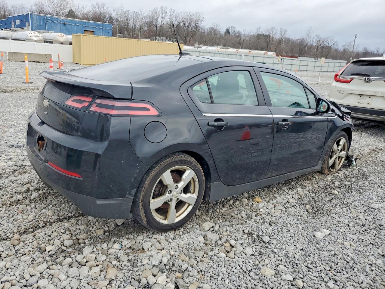 2012 Chevrolet Volt Black vin: 1G1RA6E41CU127834