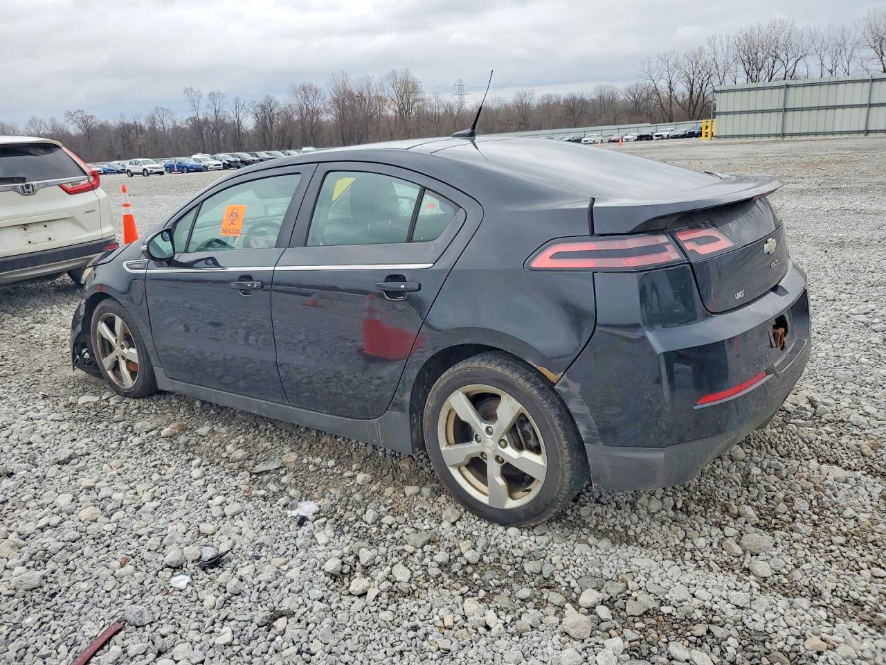 2012 Chevrolet Volt Black vin: 1G1RA6E41CU127834