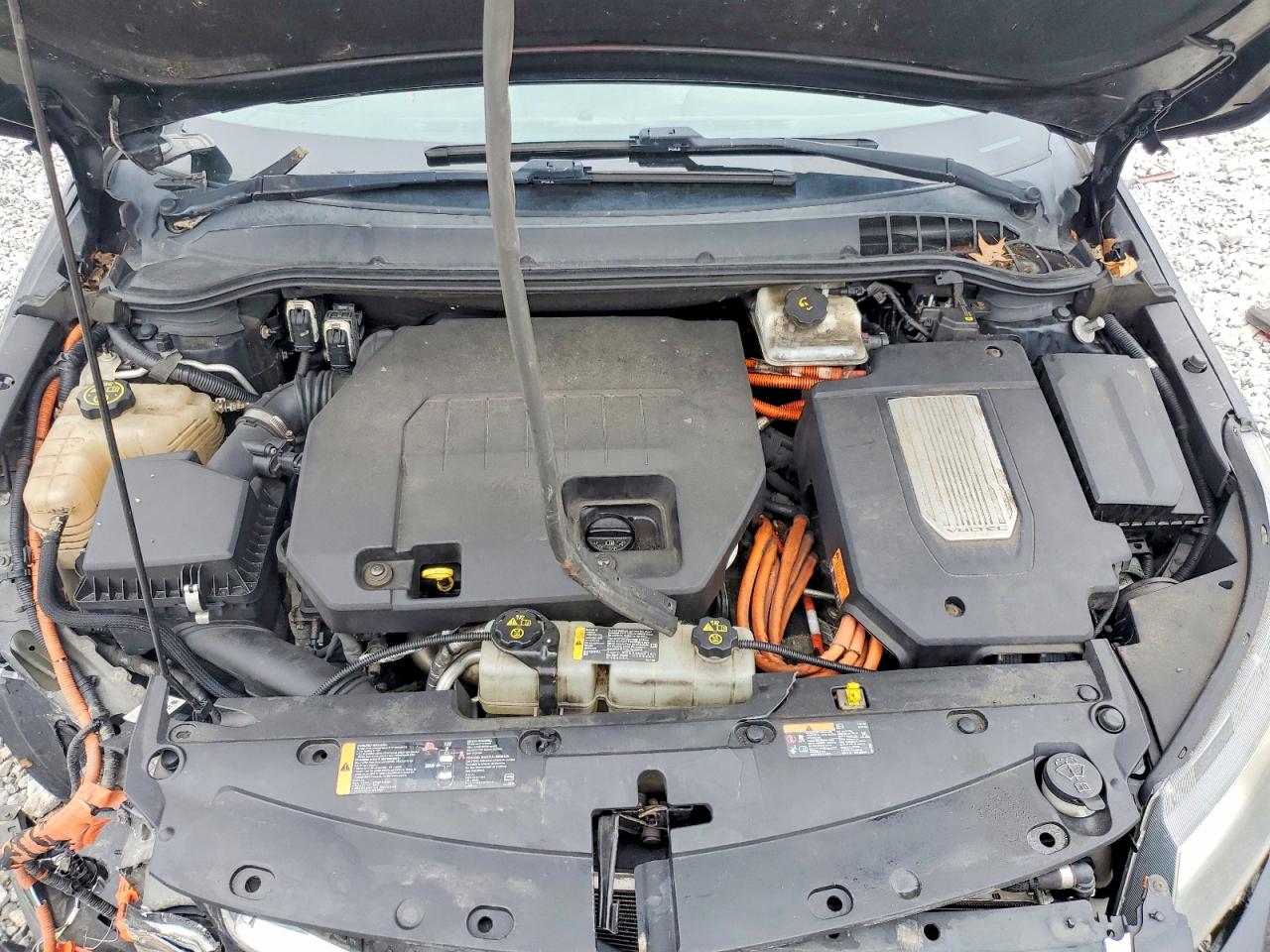 2012 Chevrolet Volt Black vin: 1G1RA6E41CU127834