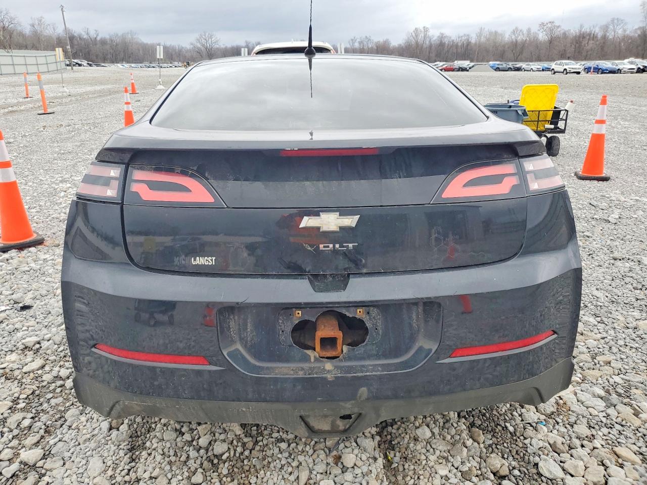 2012 Chevrolet Volt Black vin: 1G1RA6E41CU127834