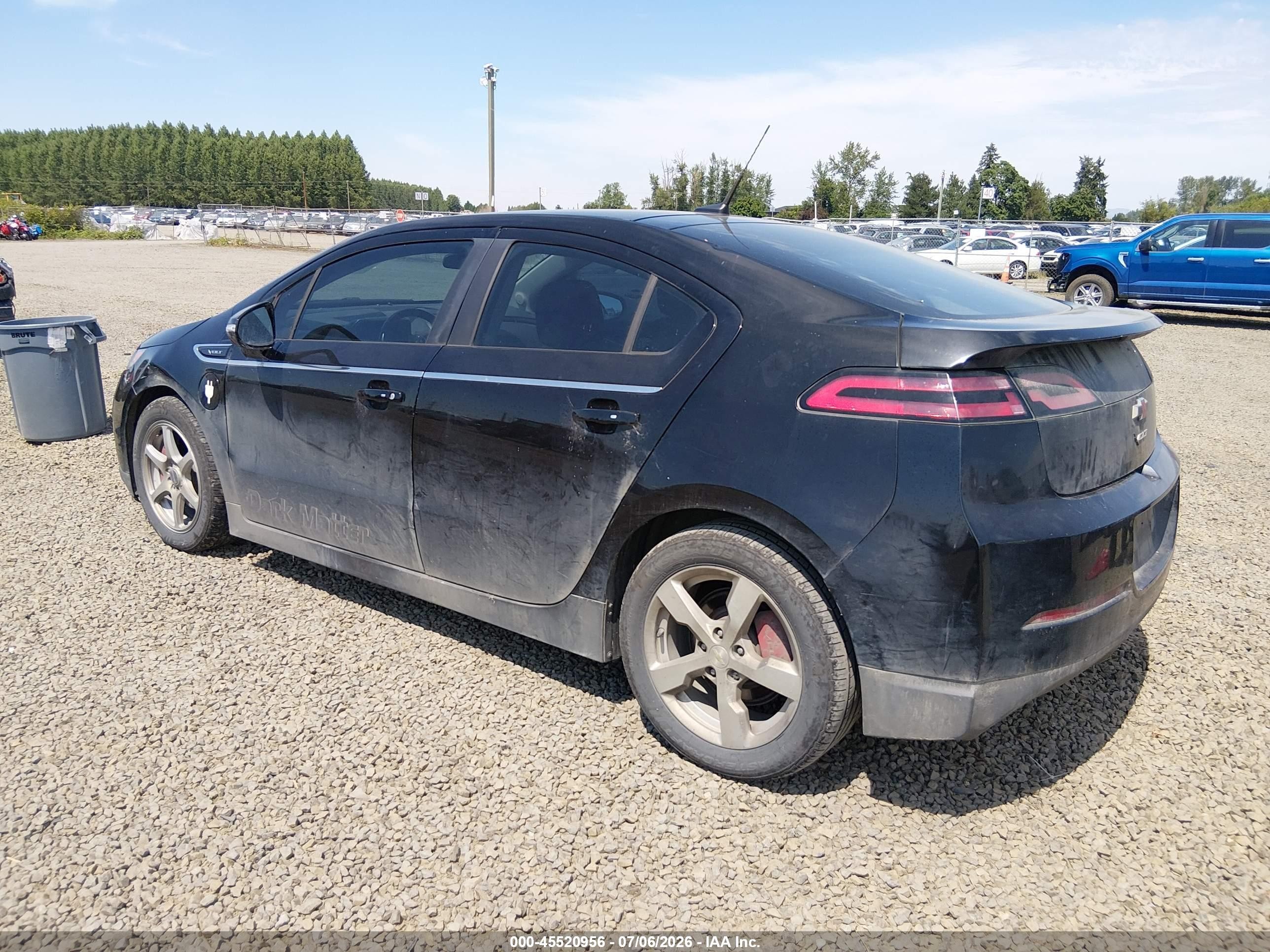 2014 Chevrolet Volt   Black vin: 1G1RA6E41EU150579