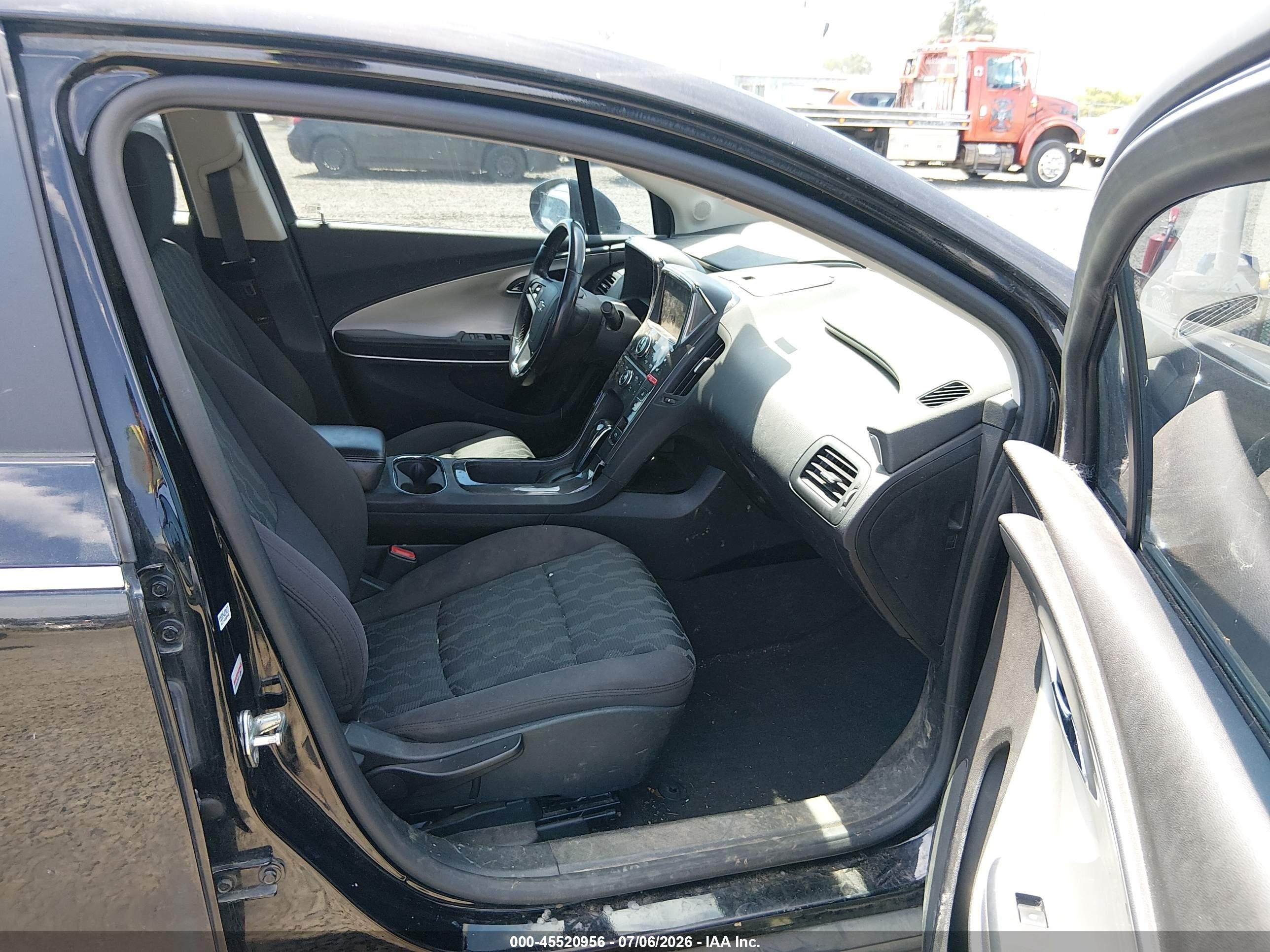 2014 Chevrolet Volt   Black vin: 1G1RA6E41EU150579