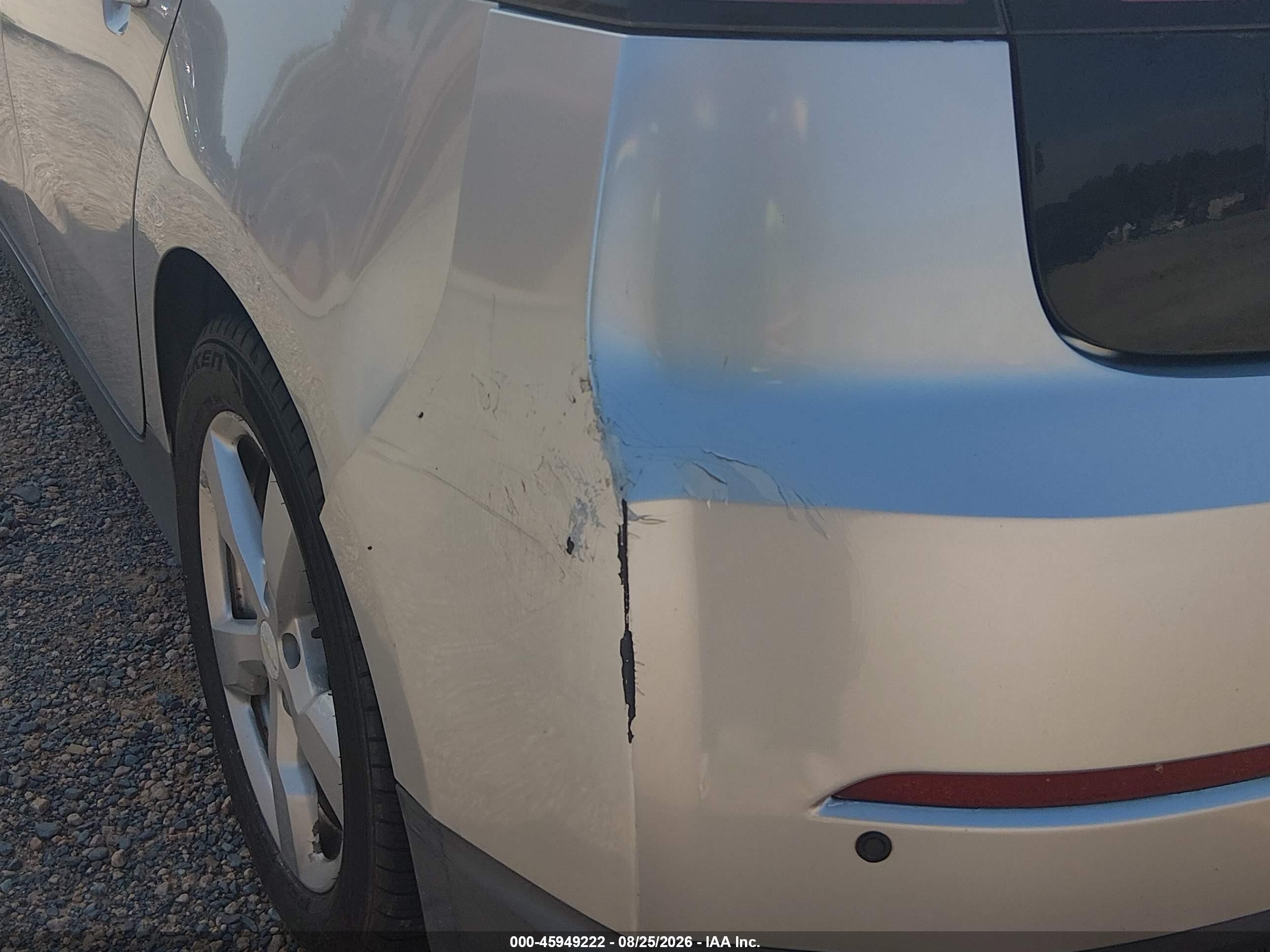 2012 Chevrolet Volt   Серебряный vin: 1G1RA6E42CU123887