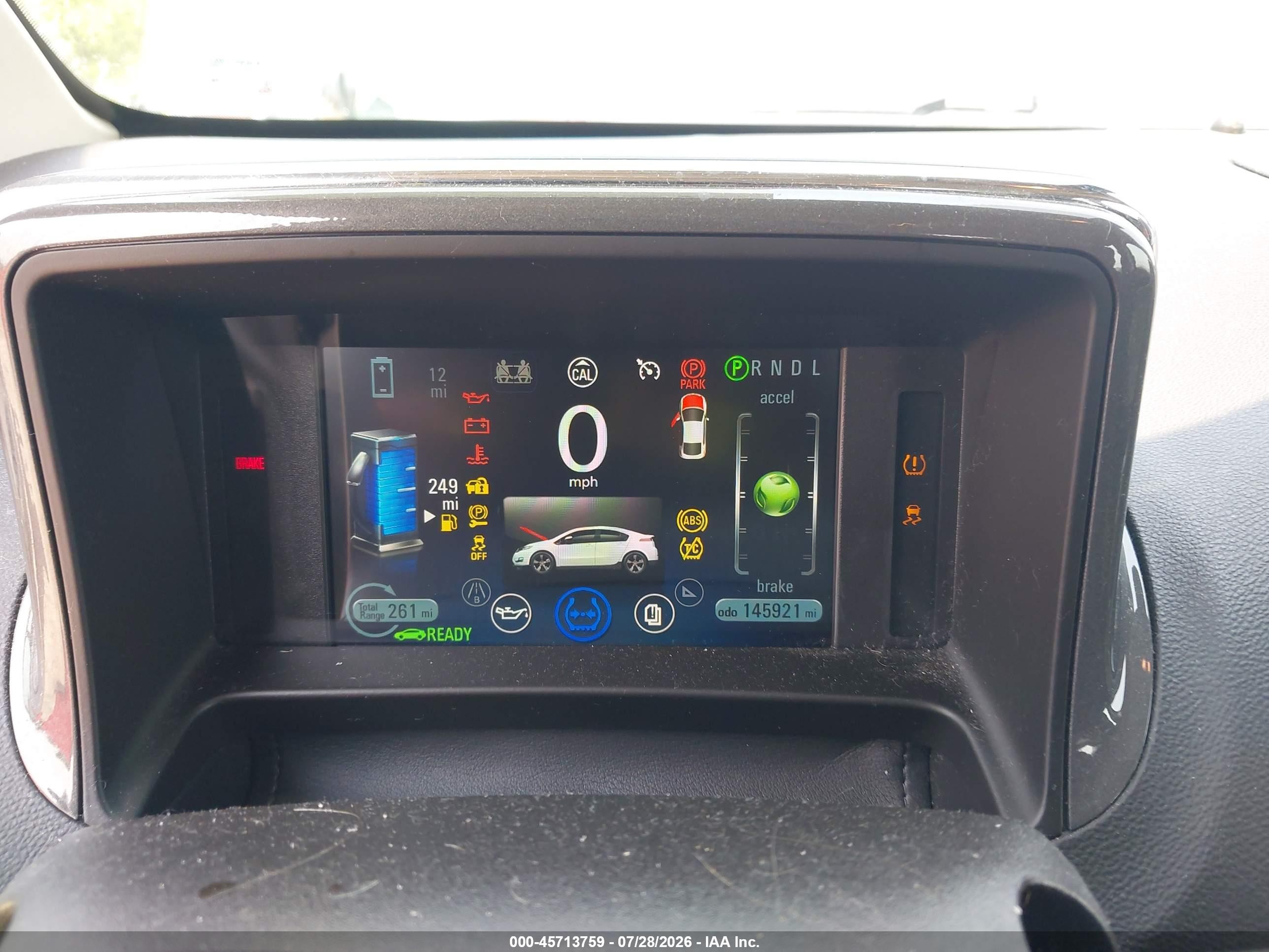 2014 Chevrolet Volt   Silver vin: 1G1RA6E43EU121665