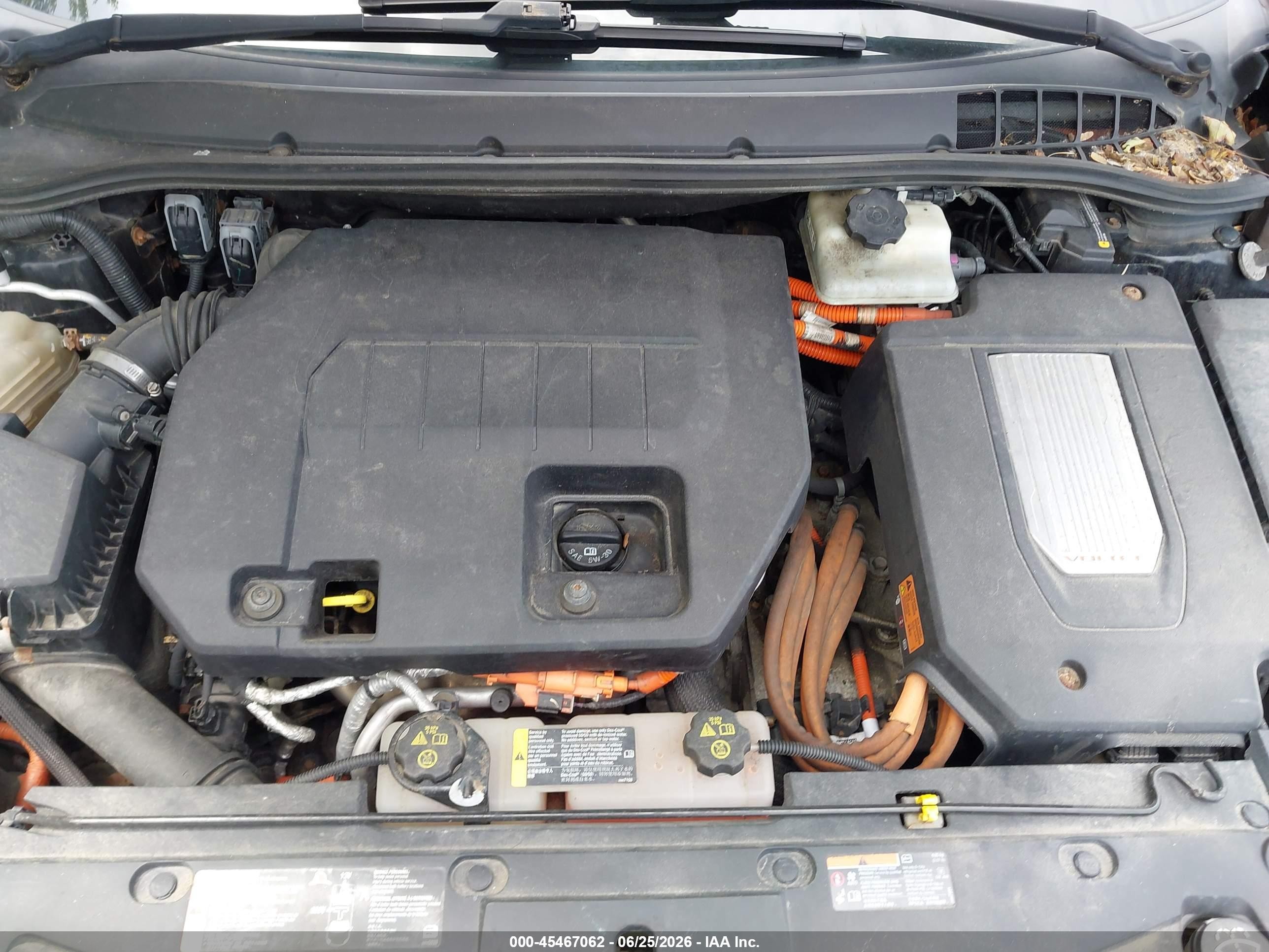 2012 Chevrolet Volt   Black vin: 1G1RA6E44CU112406