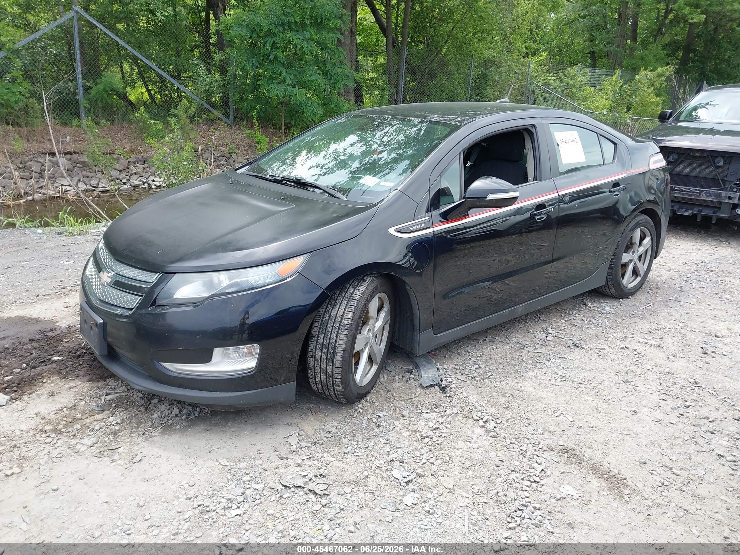 2012 Chevrolet Volt   Black vin: 1G1RA6E44CU112406