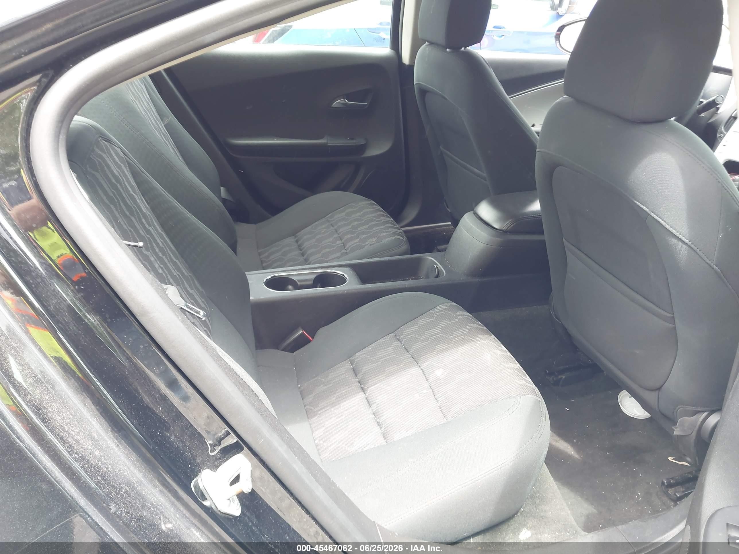 2012 Chevrolet Volt   Black vin: 1G1RA6E44CU112406