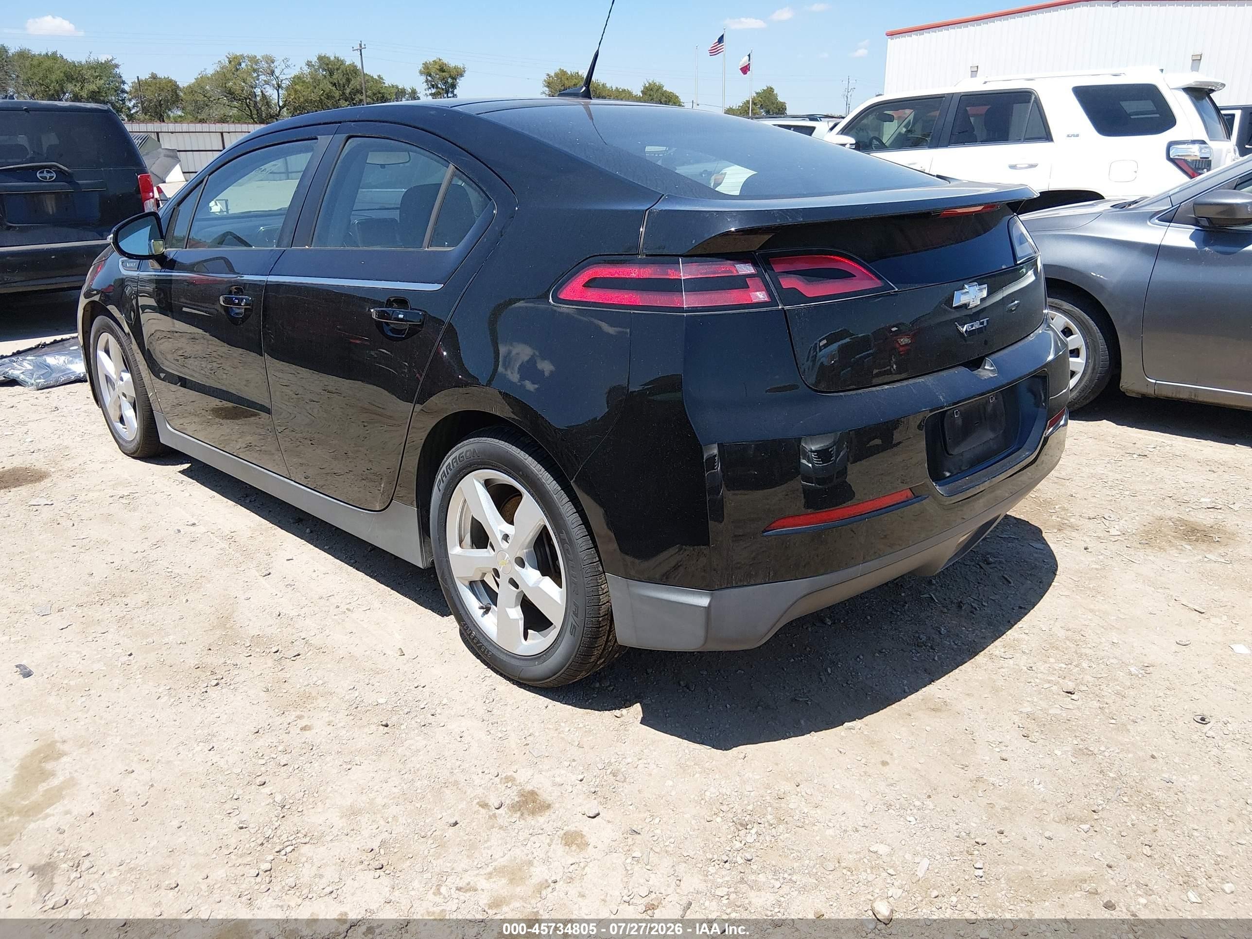 2014 Chevrolet Volt   Black vin: 1G1RA6E44EU129757