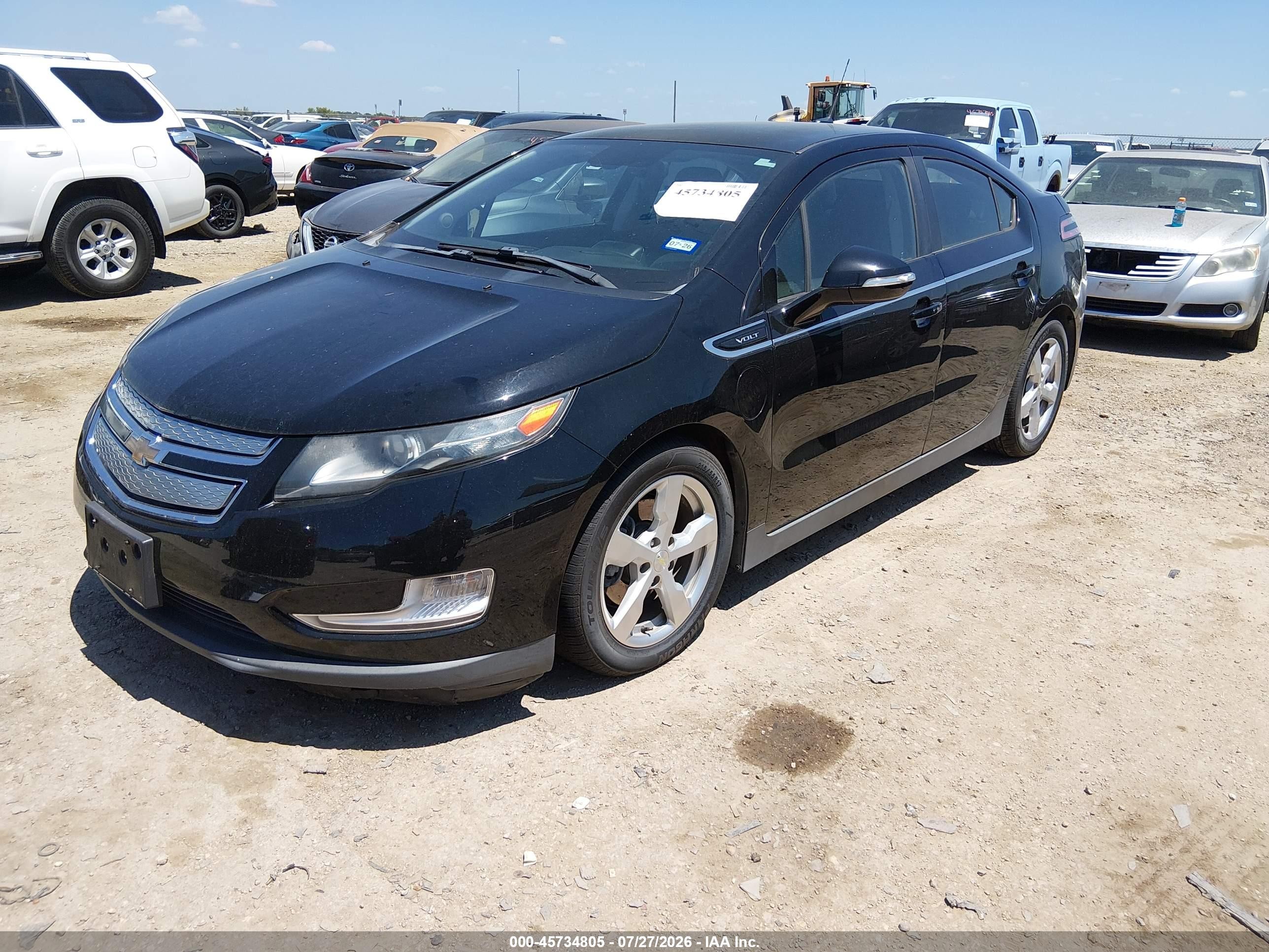 2014 Chevrolet Volt   Black vin: 1G1RA6E44EU129757