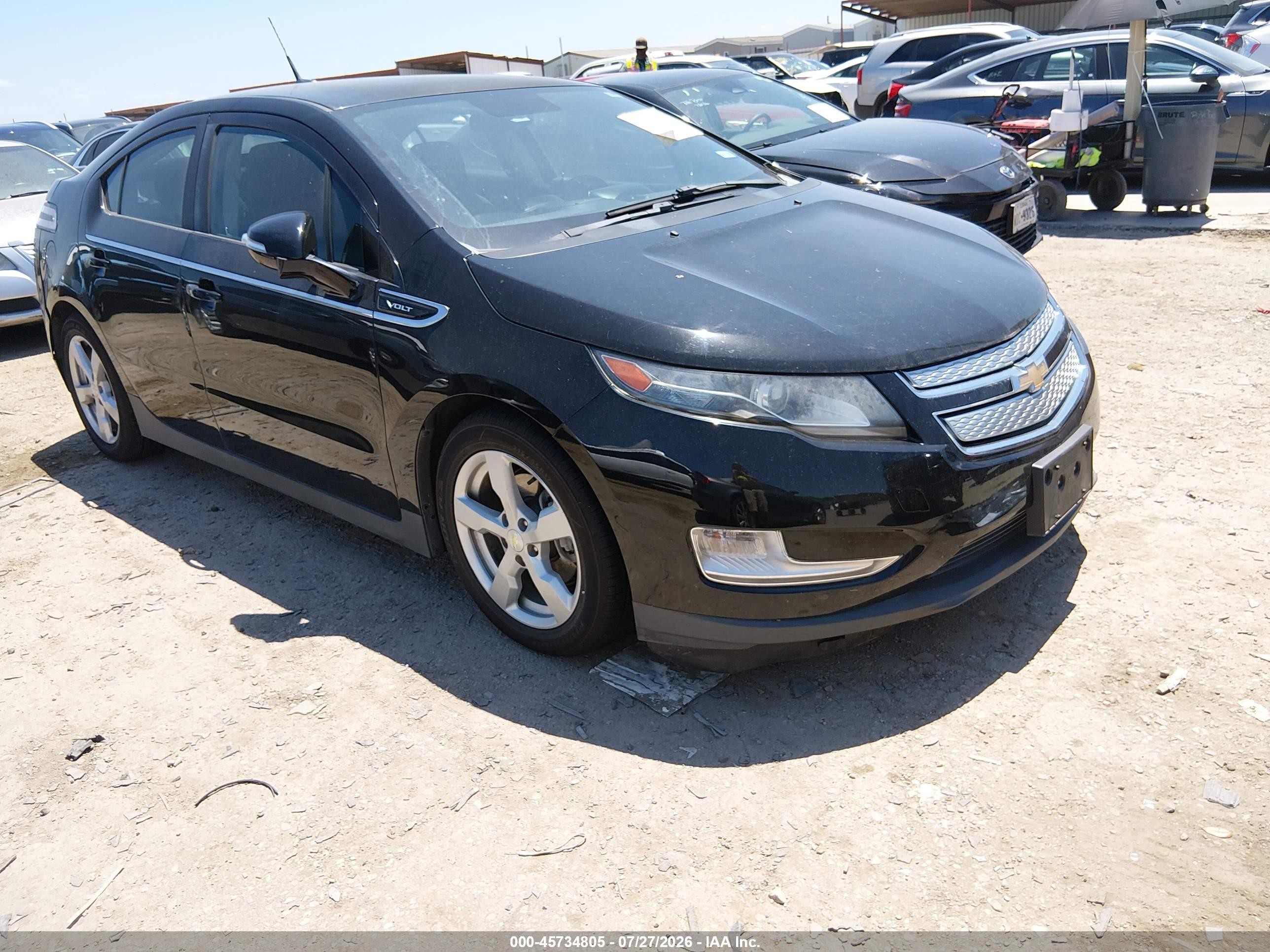 2014 Chevrolet Volt   Black vin: 1G1RA6E44EU129757