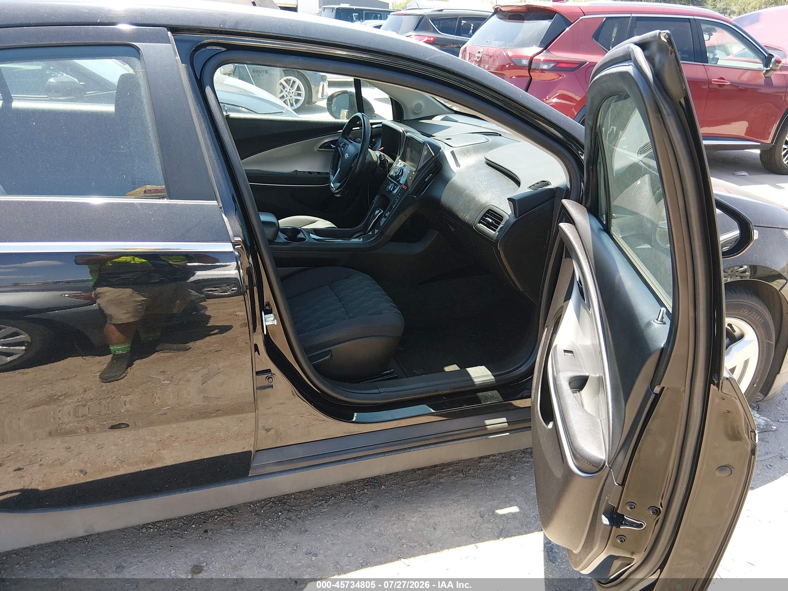 2014 Chevrolet Volt   Black vin: 1G1RA6E44EU129757