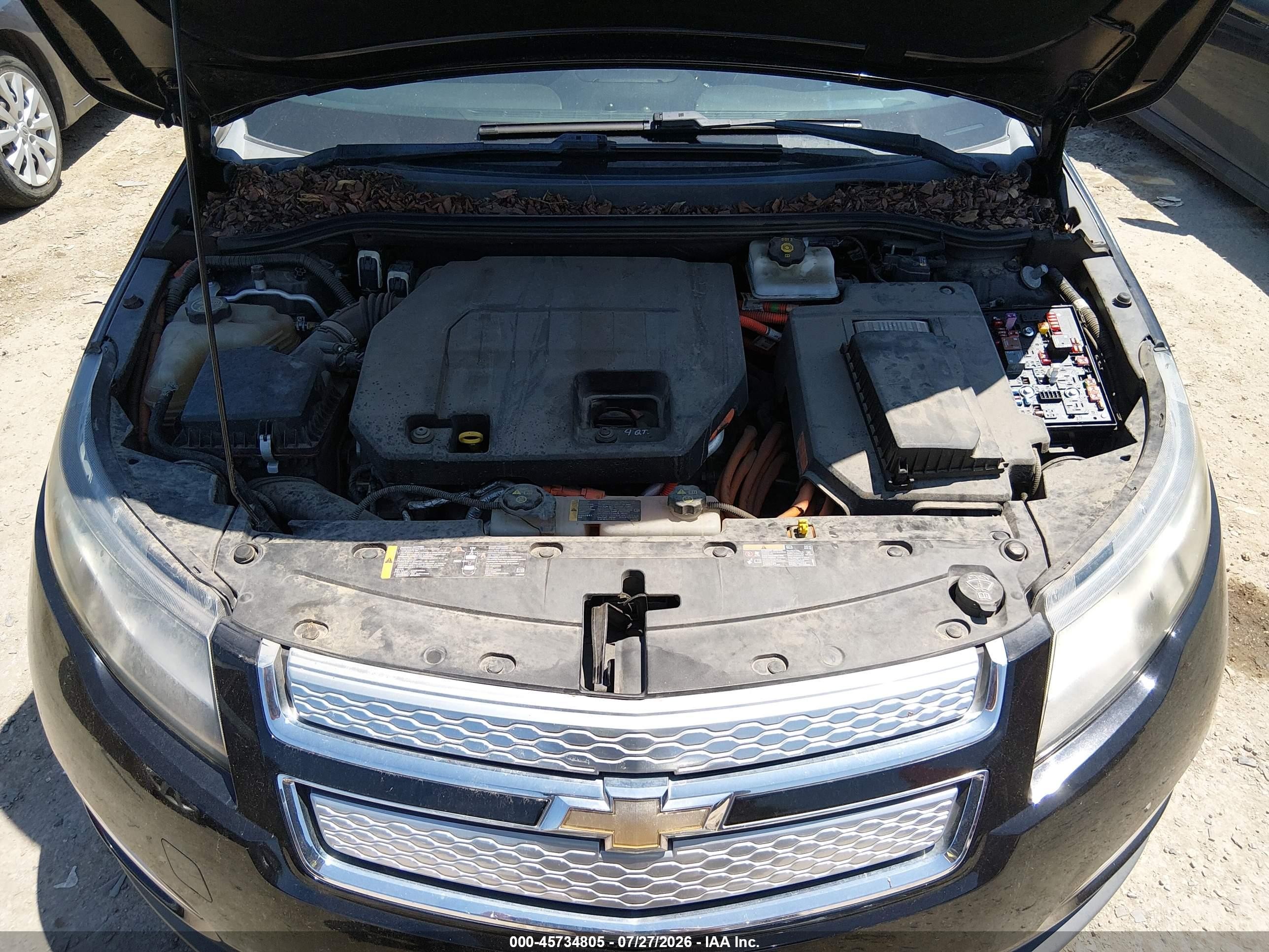 2014 Chevrolet Volt   Black vin: 1G1RA6E44EU129757