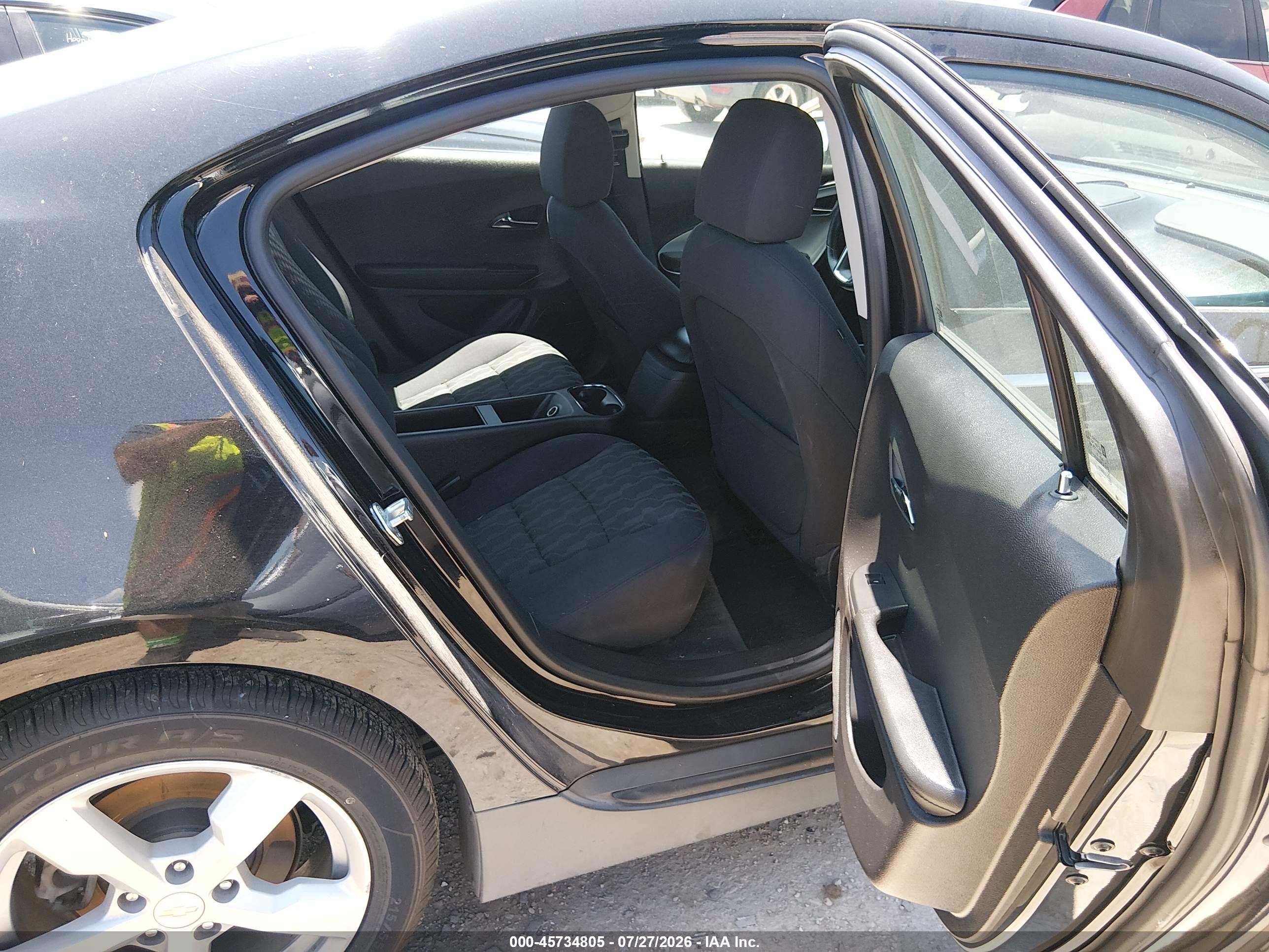 2014 Chevrolet Volt   Black vin: 1G1RA6E44EU129757