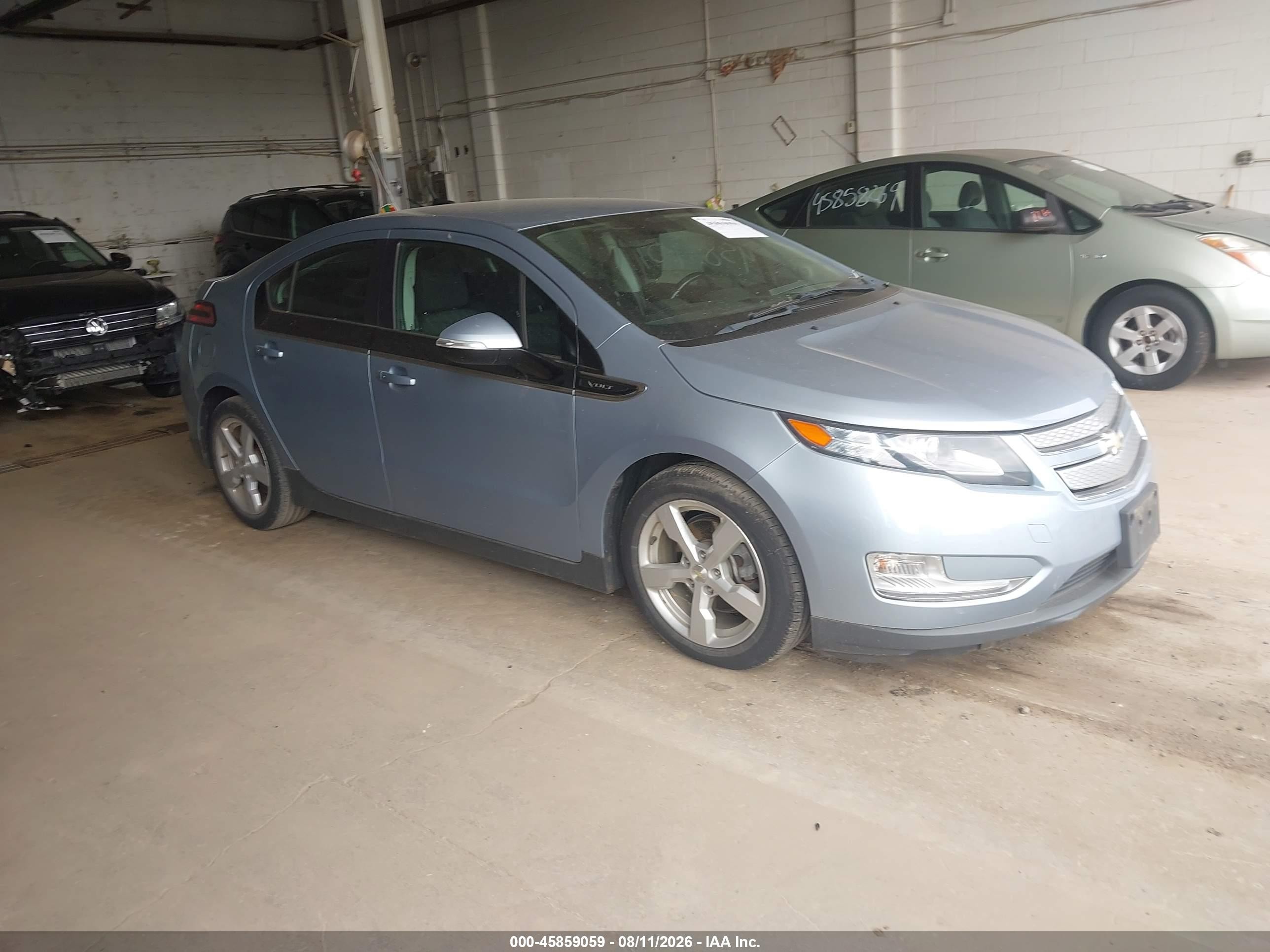 2014 Chevrolet Volt   Silver vin: 1G1RA6E45EU120467