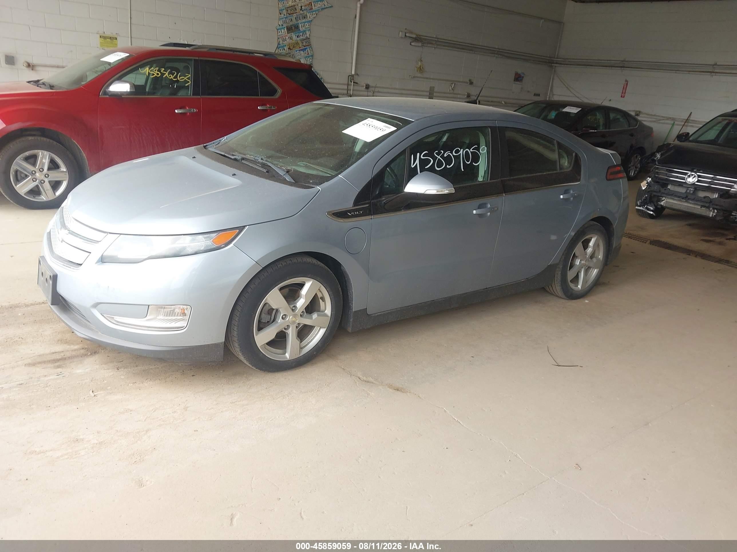 2014 Chevrolet Volt   Silver vin: 1G1RA6E45EU120467