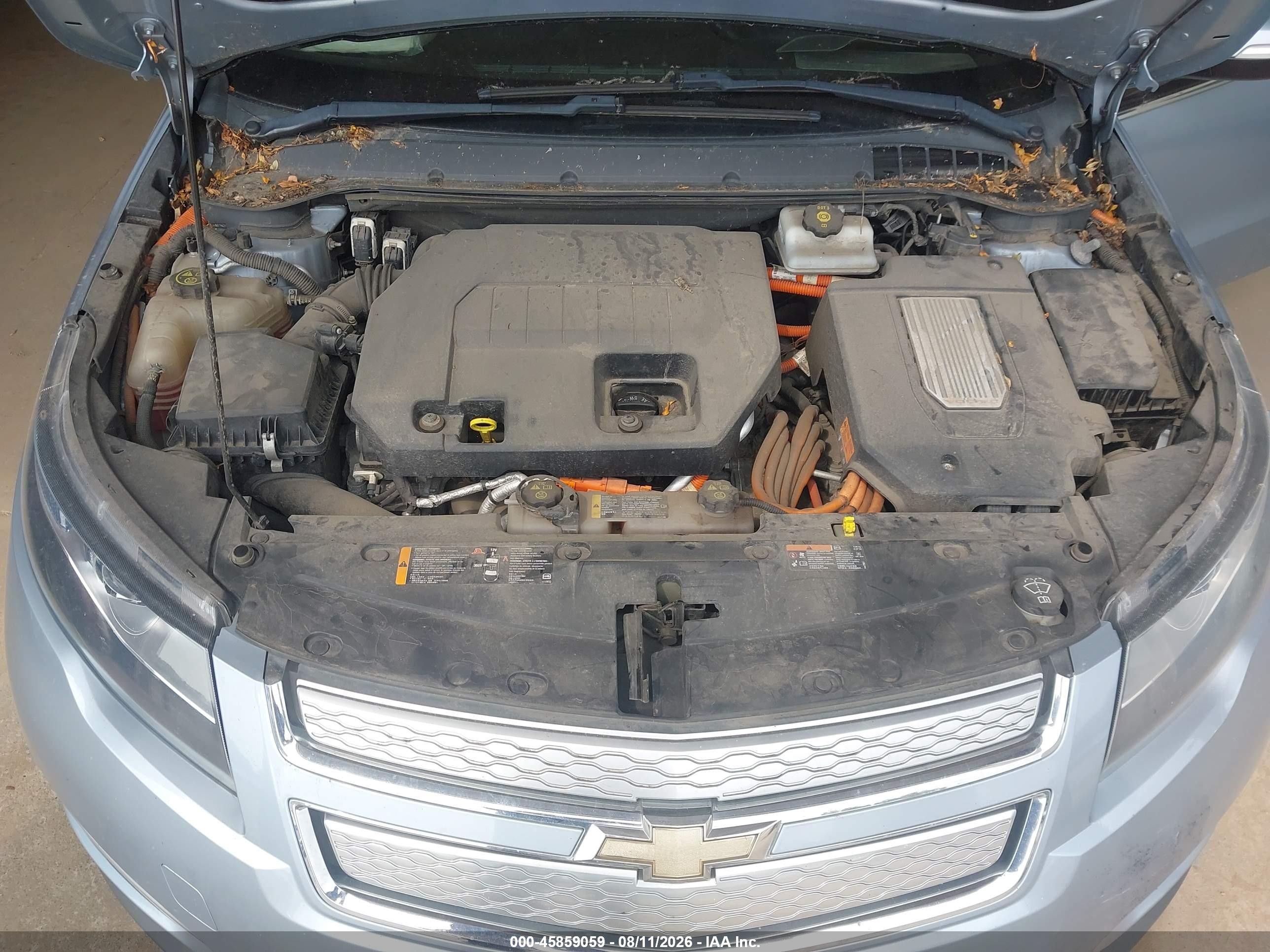 2014 Chevrolet Volt   Silver vin: 1G1RA6E45EU120467