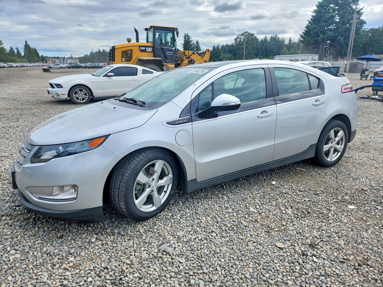 2012 Chevrolet Volt Silver vin: 1G1RA6E46CU125898
