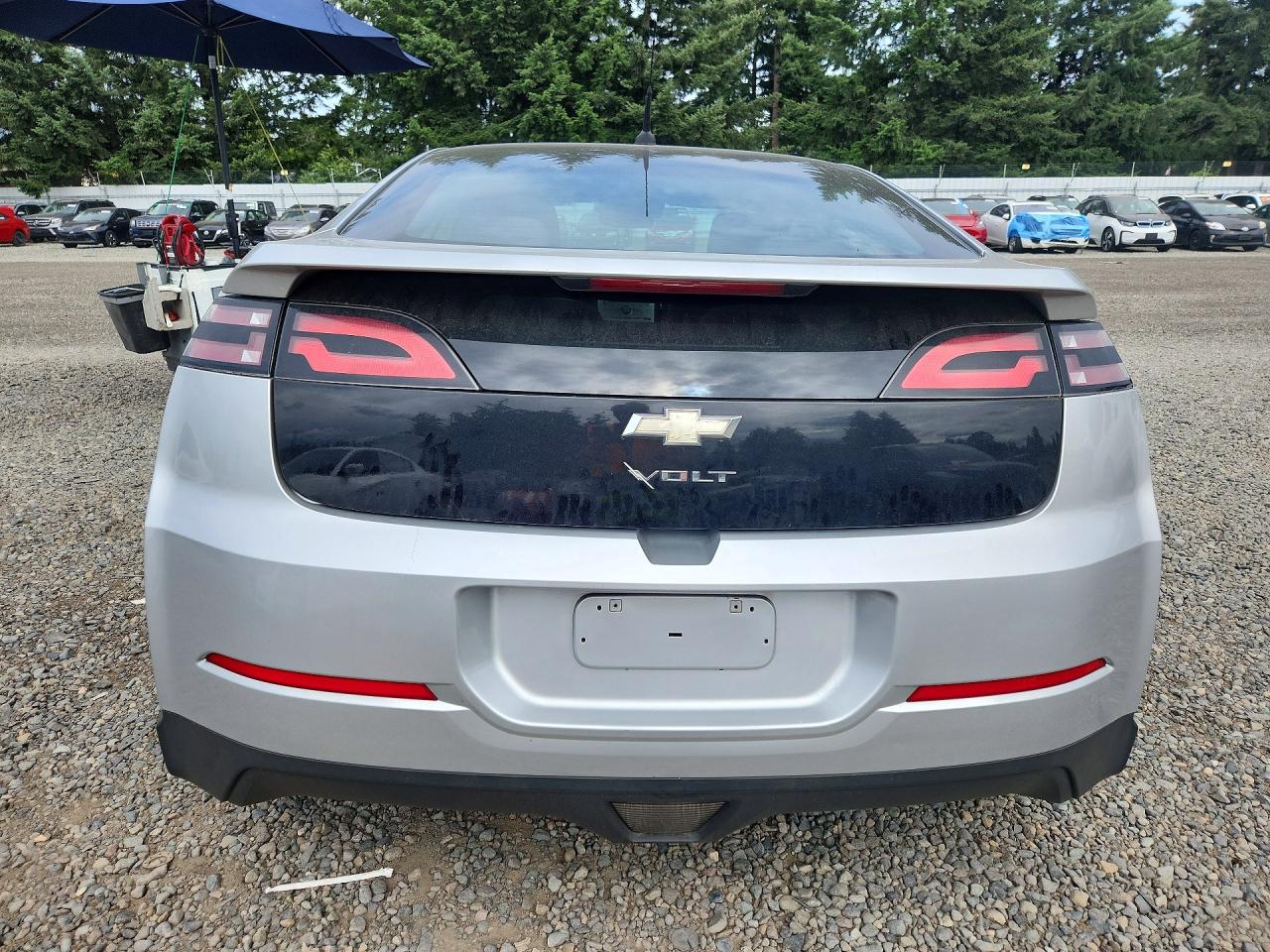 2012 Chevrolet Volt Silver vin: 1G1RA6E46CU125898